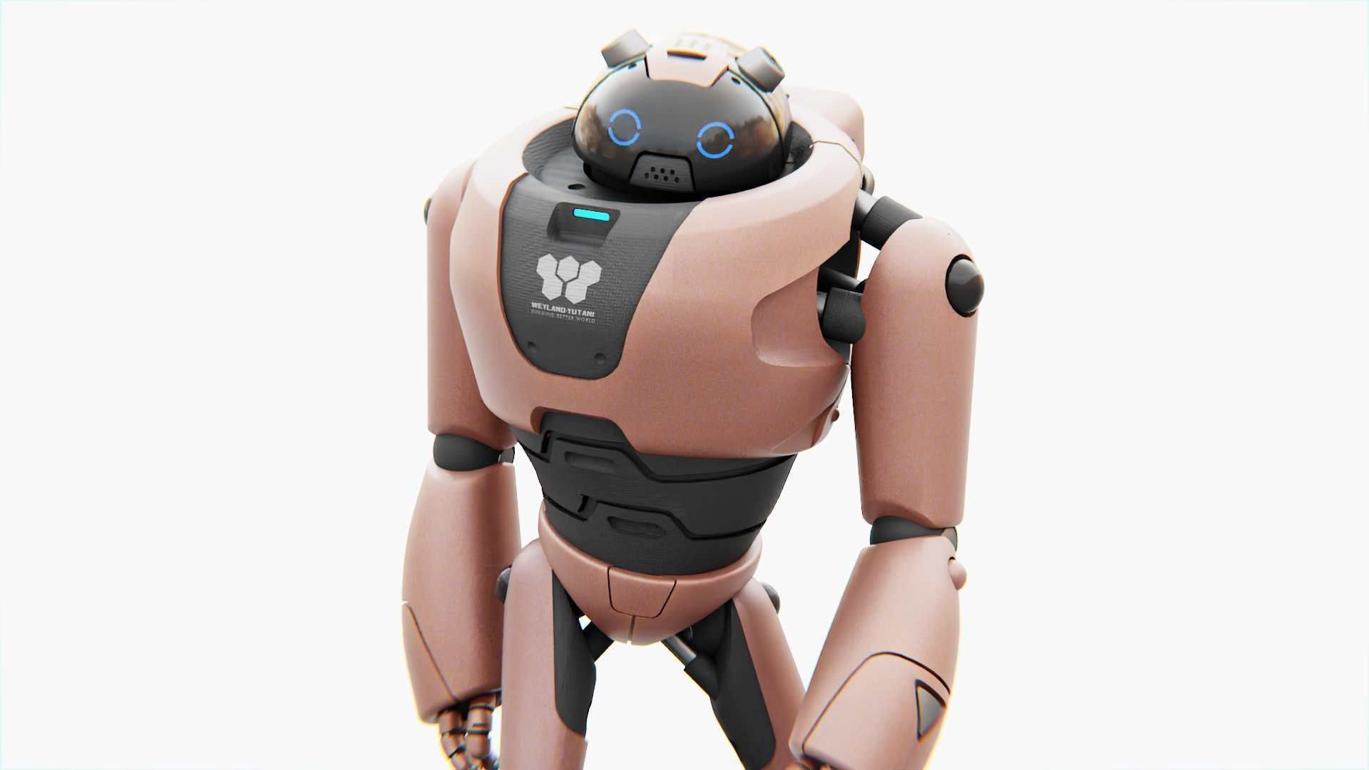 TOY BOT TILO RIGGED 3D model_2