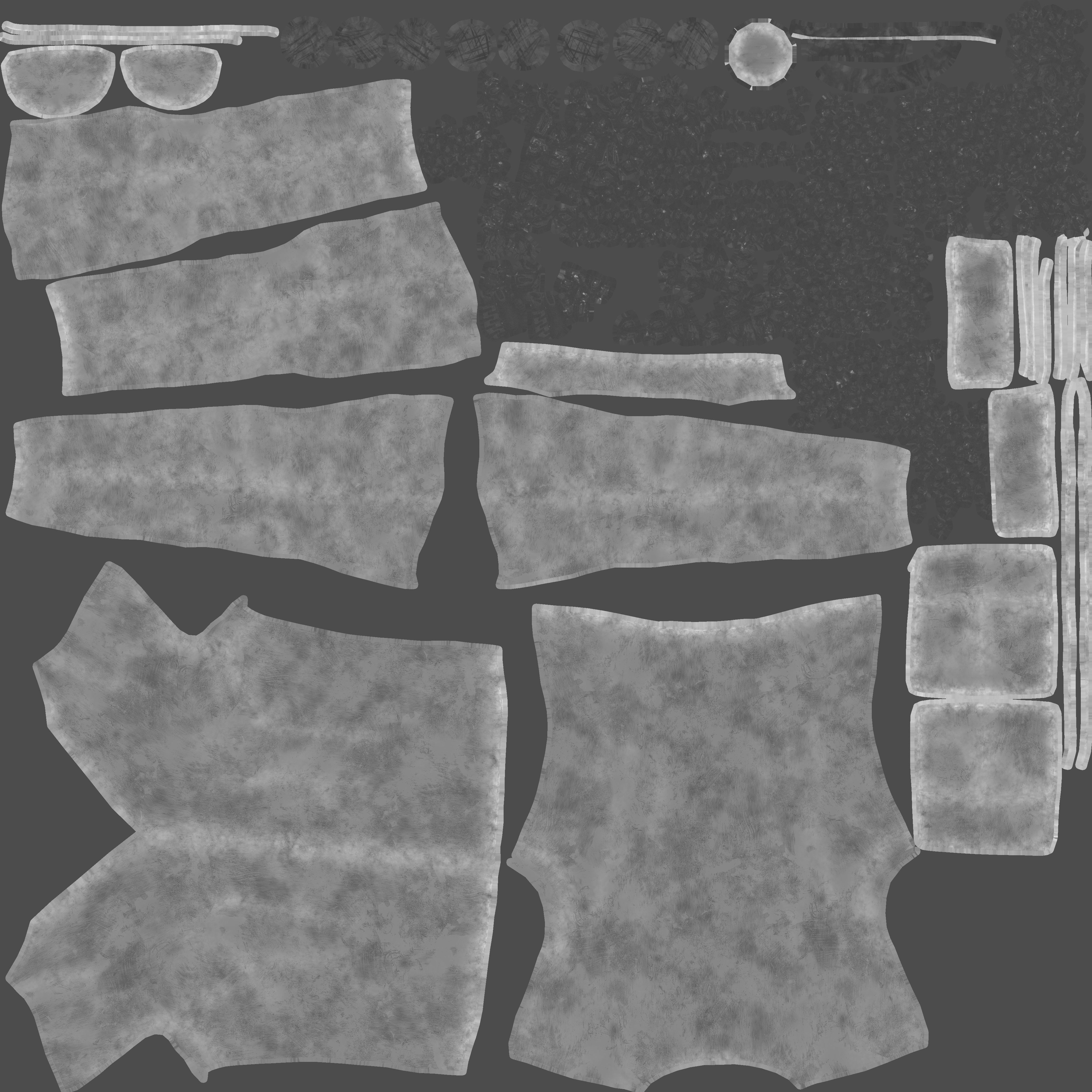 Female Brown Zipped Biker Racer Leather Jacket Low-poly 3D model_11