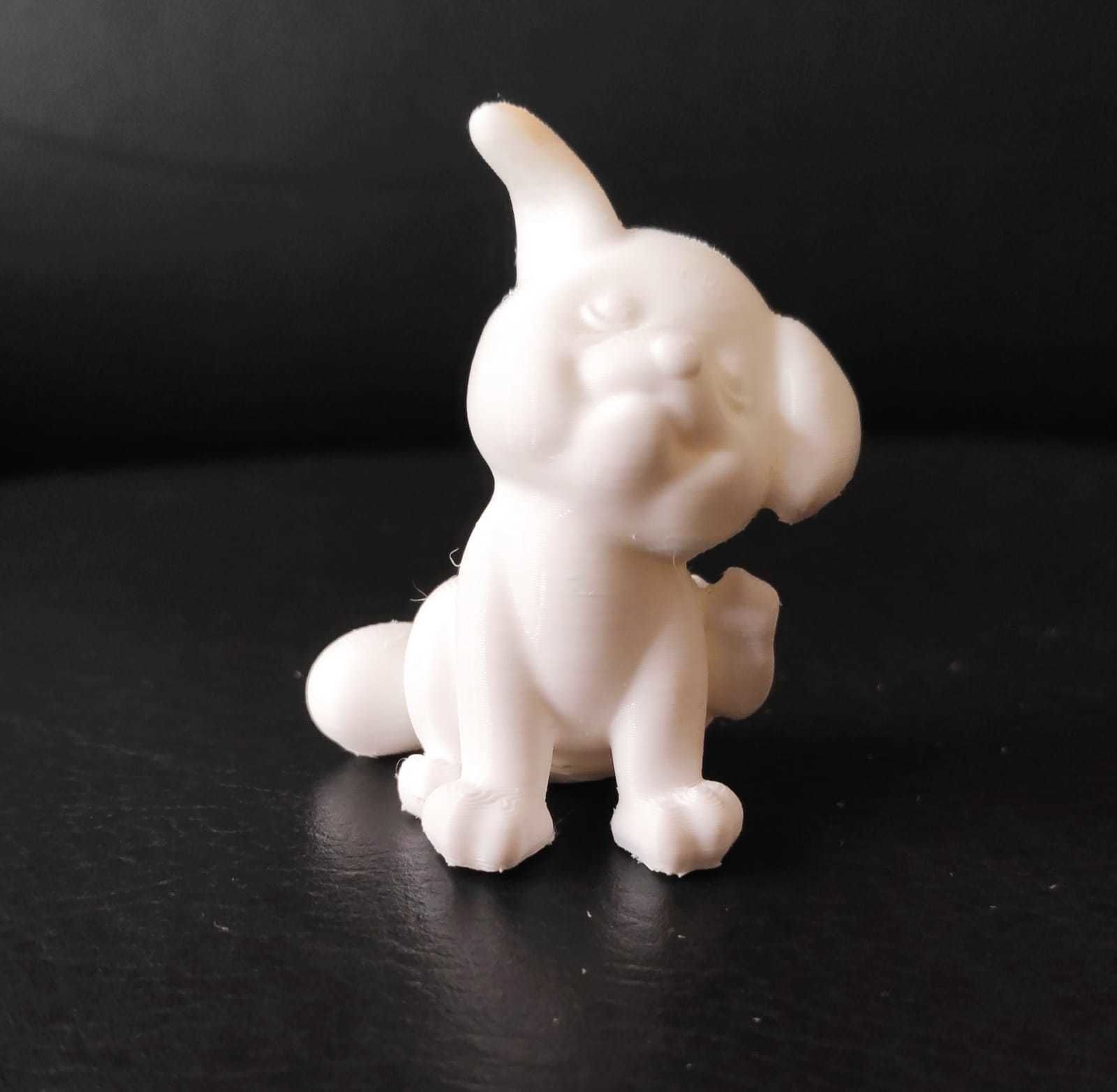 Dog Scratching 3D print model_4