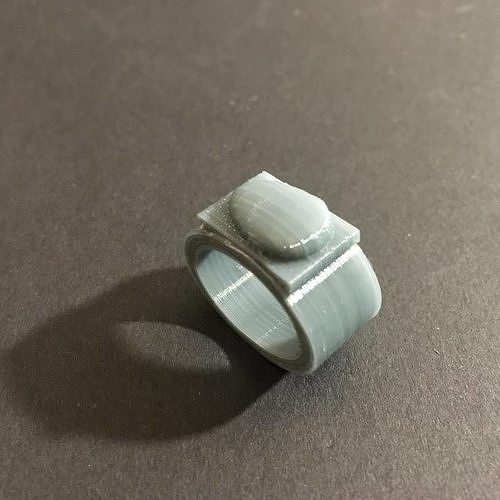 Easter Ring 3D print model