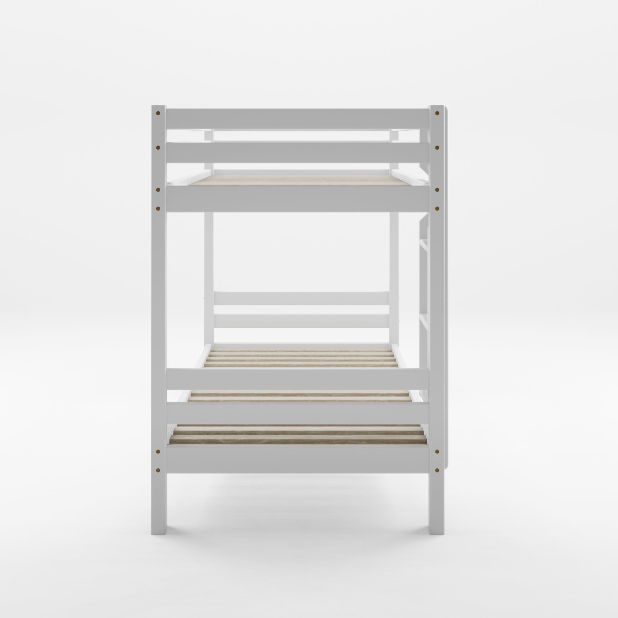 3D Model of  Hoppekids basic bunk bed  Low-poly 3D model_1