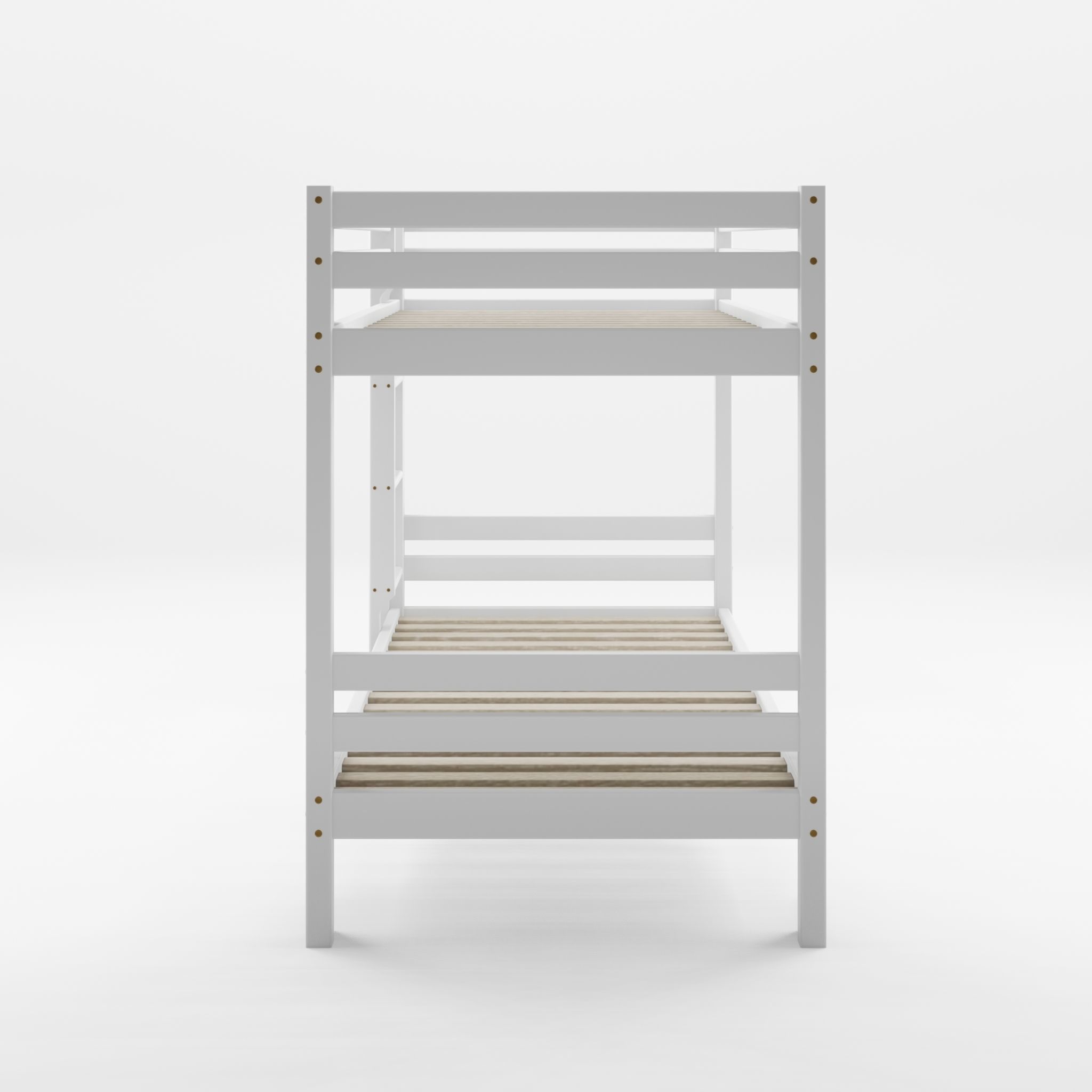 3D Model of  Hoppekids basic bunk bed  Low-poly 3D model_2