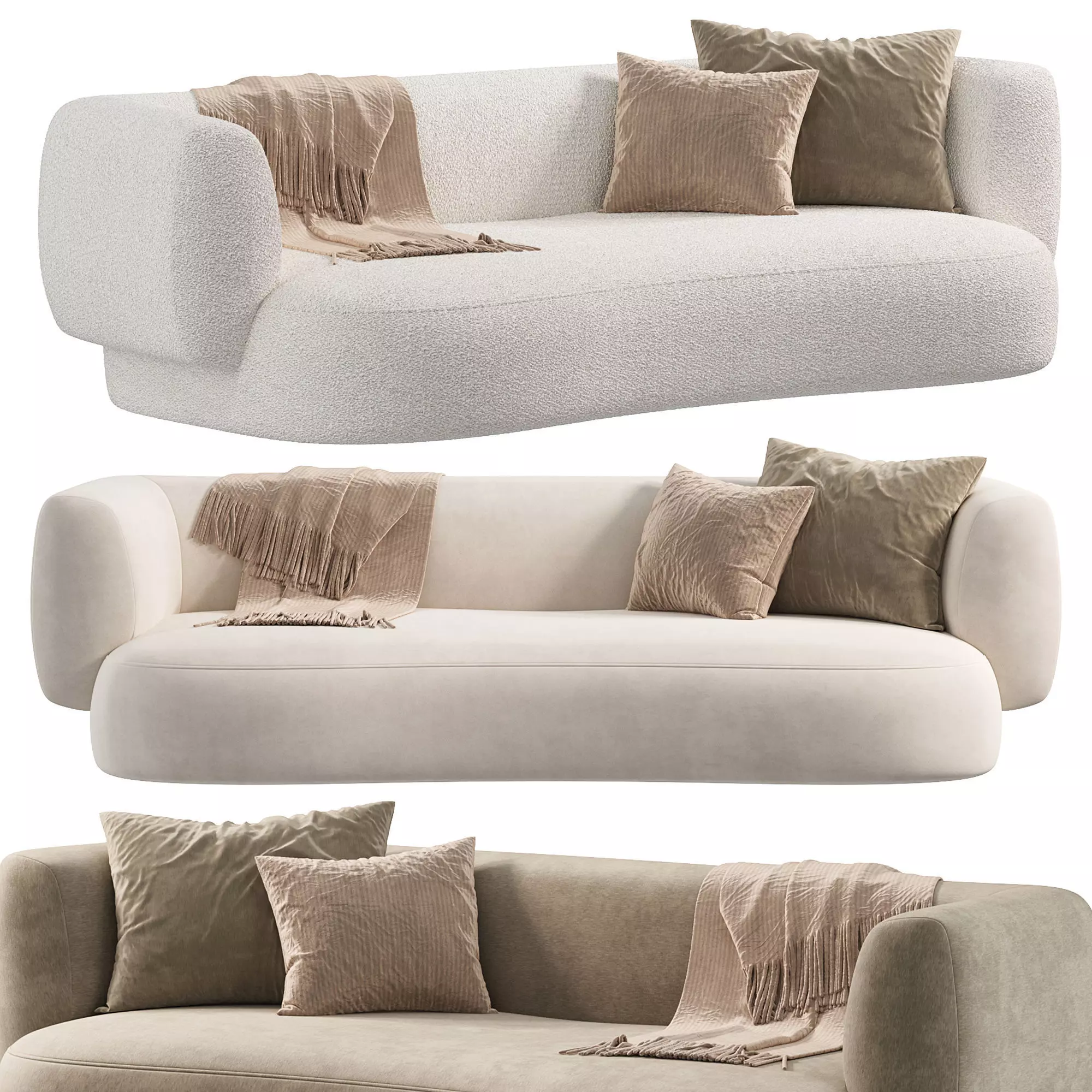 Hug Sofa 3D model_0