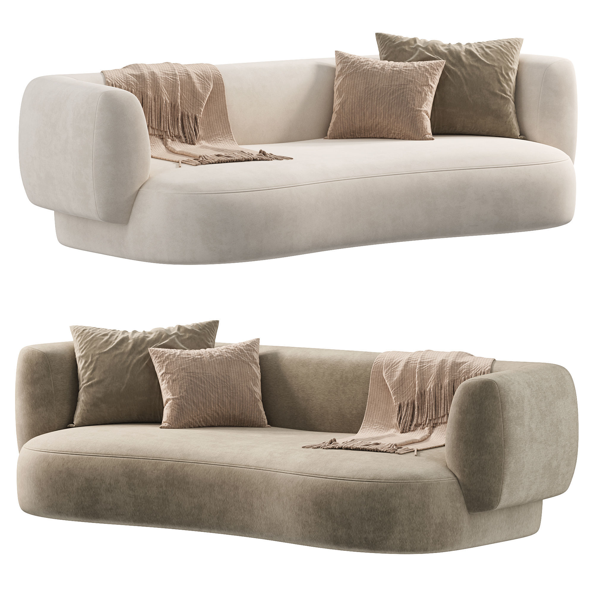 Hug Sofa 3D model_1