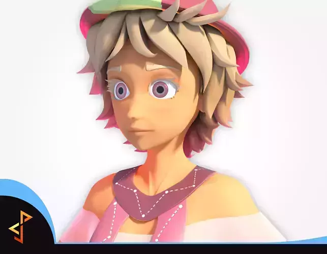 Feaka Chirei - Modello animabile