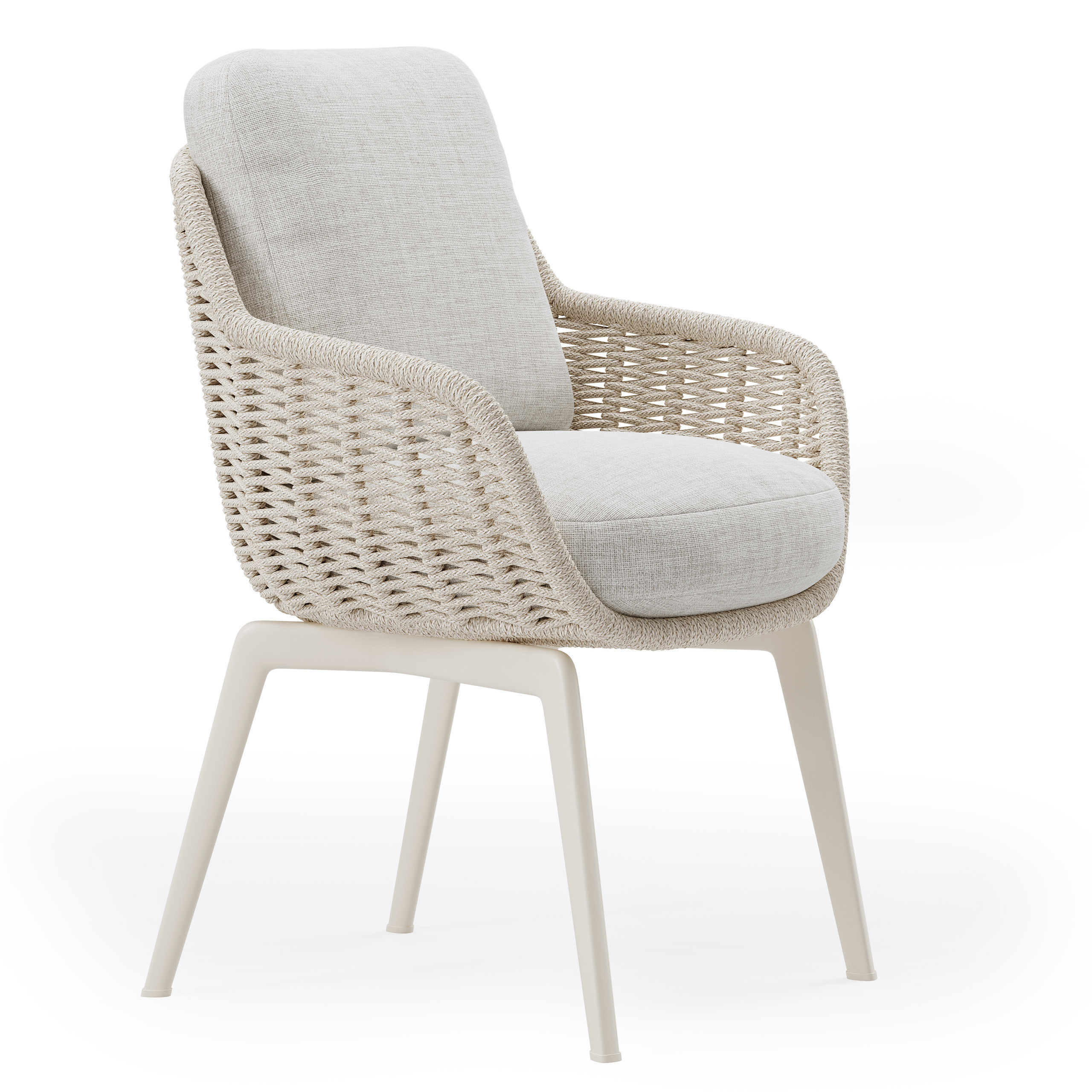 Belt Cord Fynn Dining Set 3D model_3