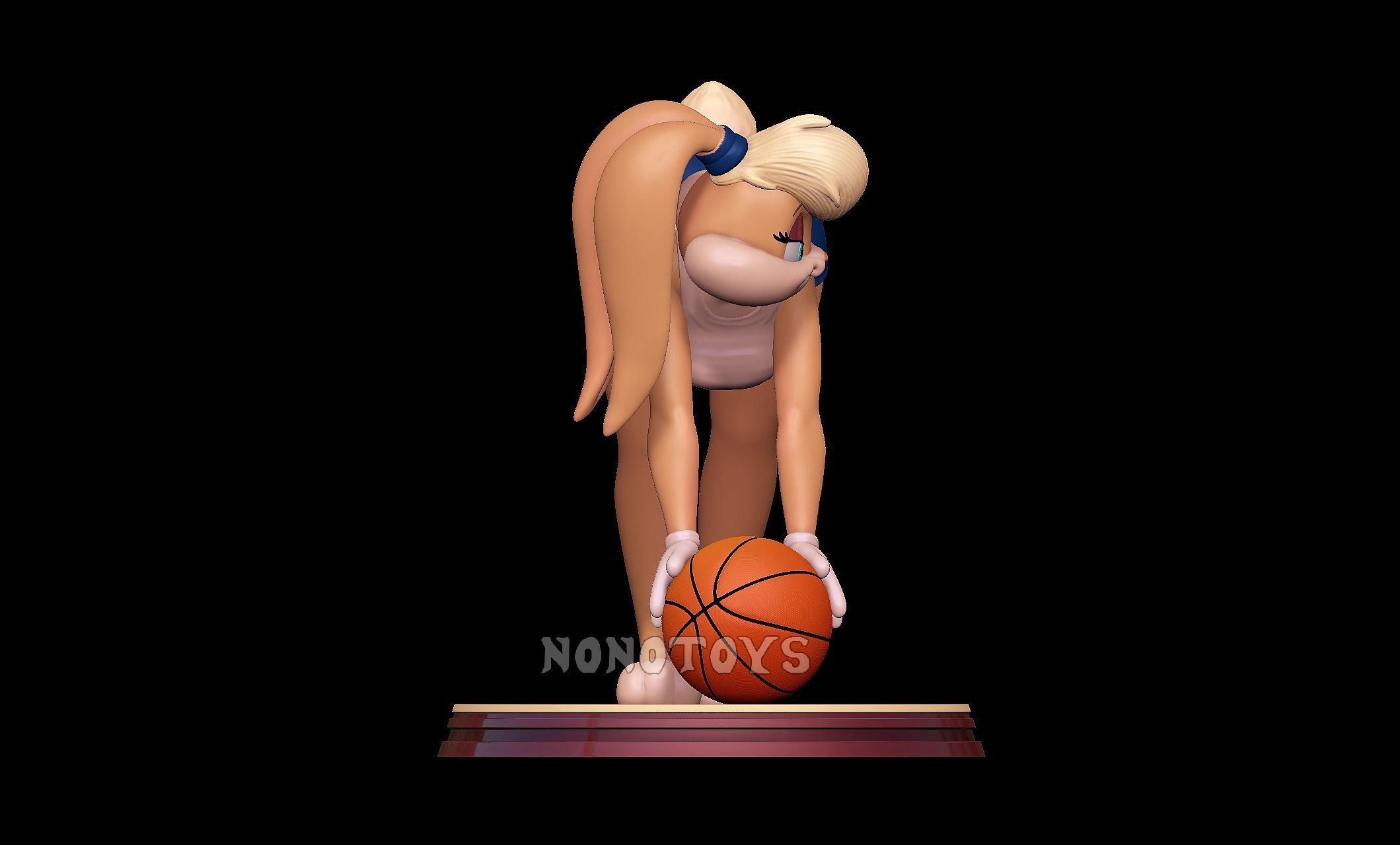 Lola Bunny NSFW 3D print model_4