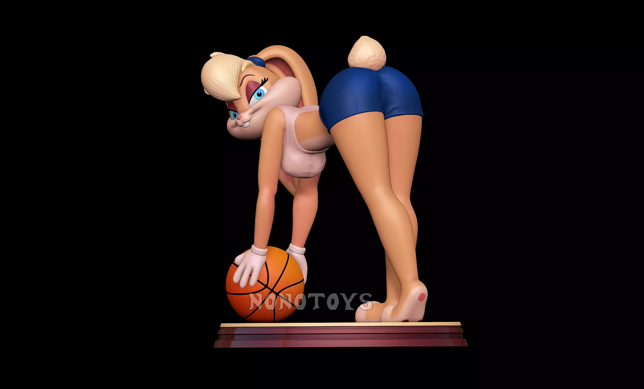 Lola Bunny NSFW 3D print model_0