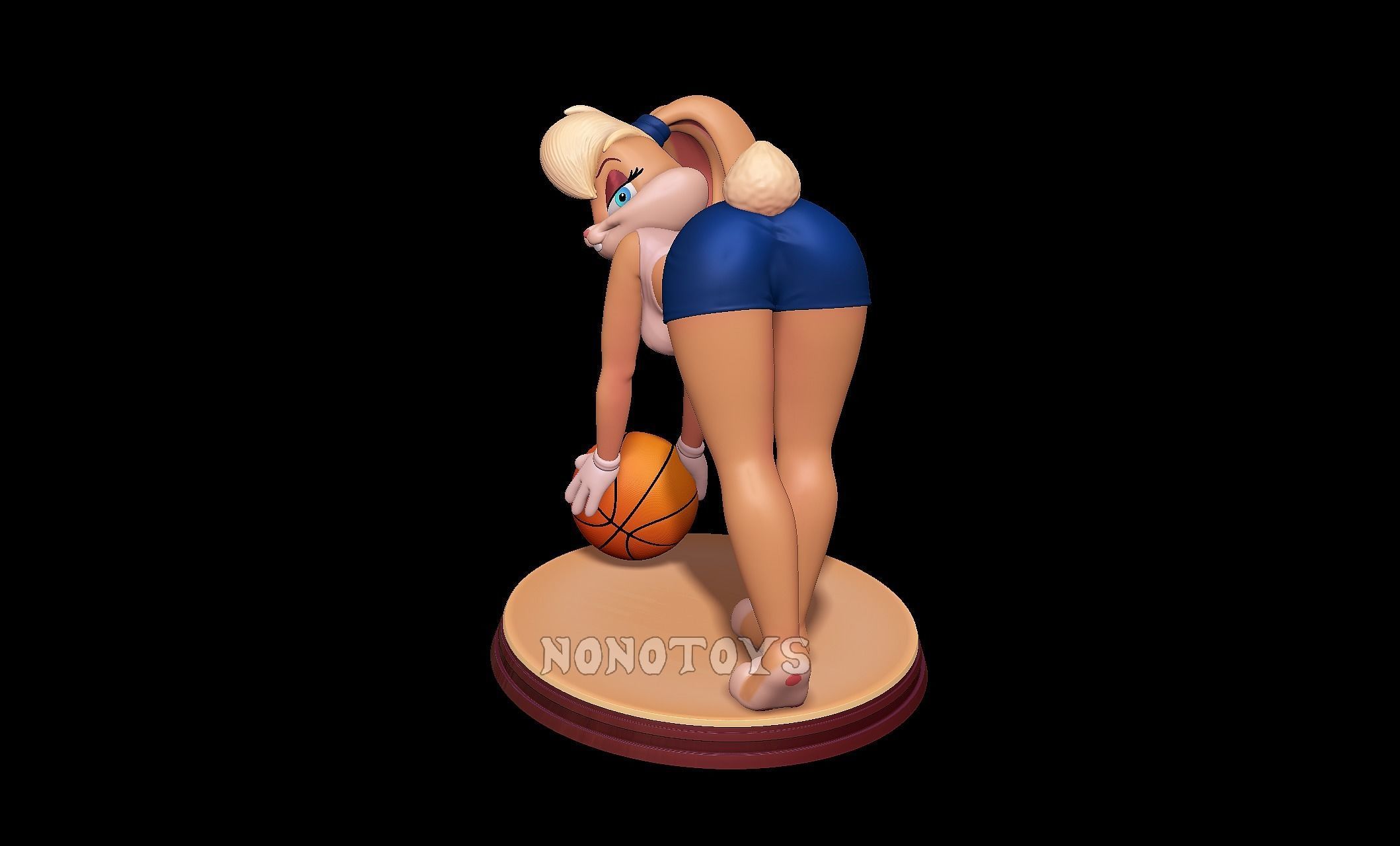 Lola Bunny NSFW 3D print model_6