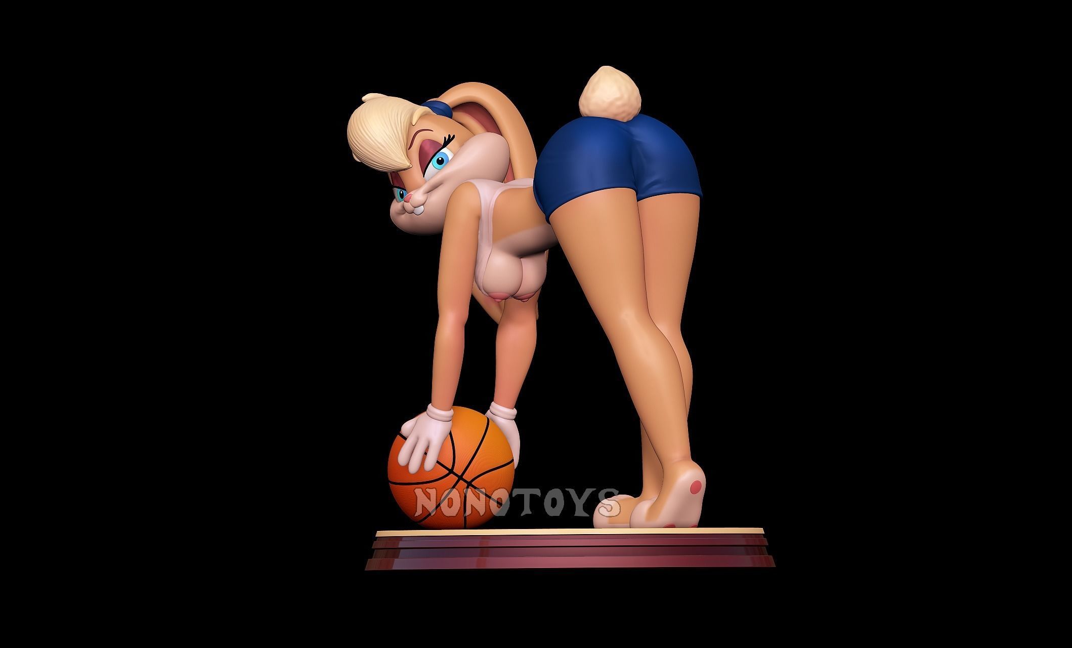 Lola Bunny NSFW 3D print model_1