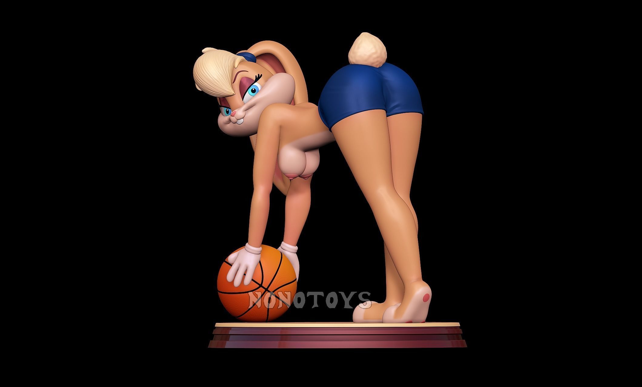 Lola Bunny NSFW 3D print model_2