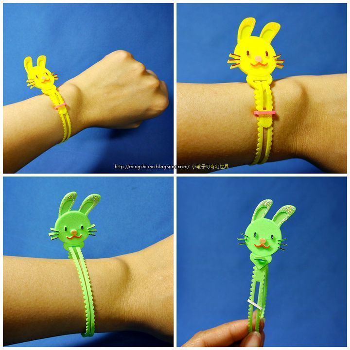 Bunny Cable Holder  Bookmarks  Keychain   Bracelet 3D print model_1