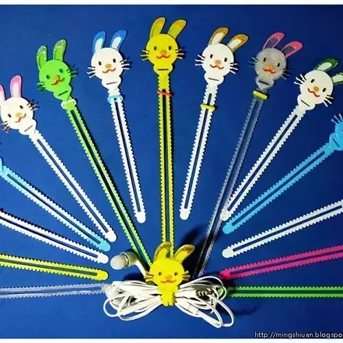 Bunny Cable Holder  Bookmarks  Keychain   Bracelet