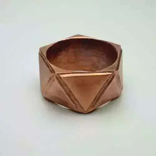 Geometric bracelet 3D print model