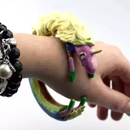 Lady Rainicorn Bangle