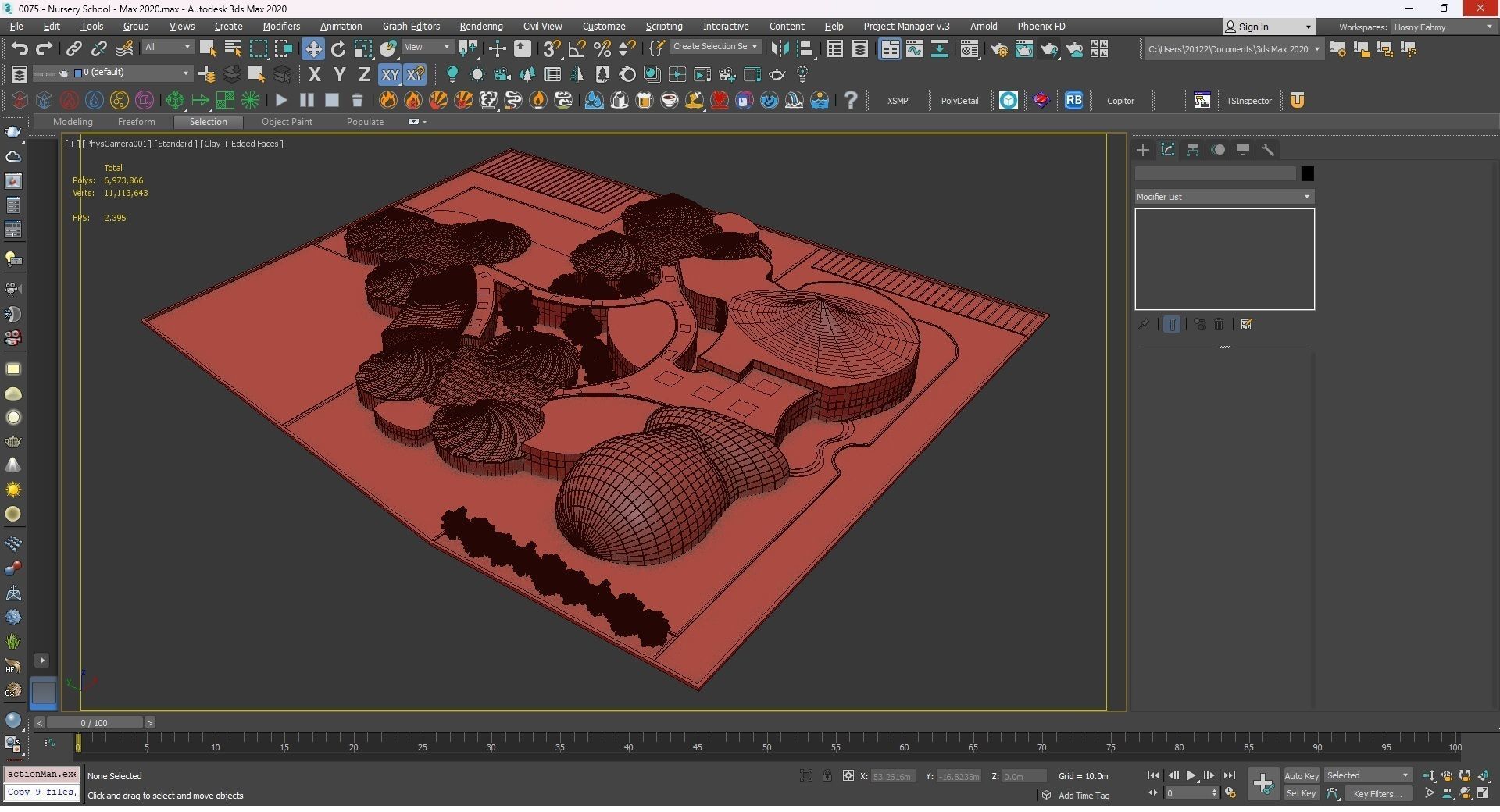0075 - Nursery School - 2Ds Plans - 3Ds Files 3D model_25