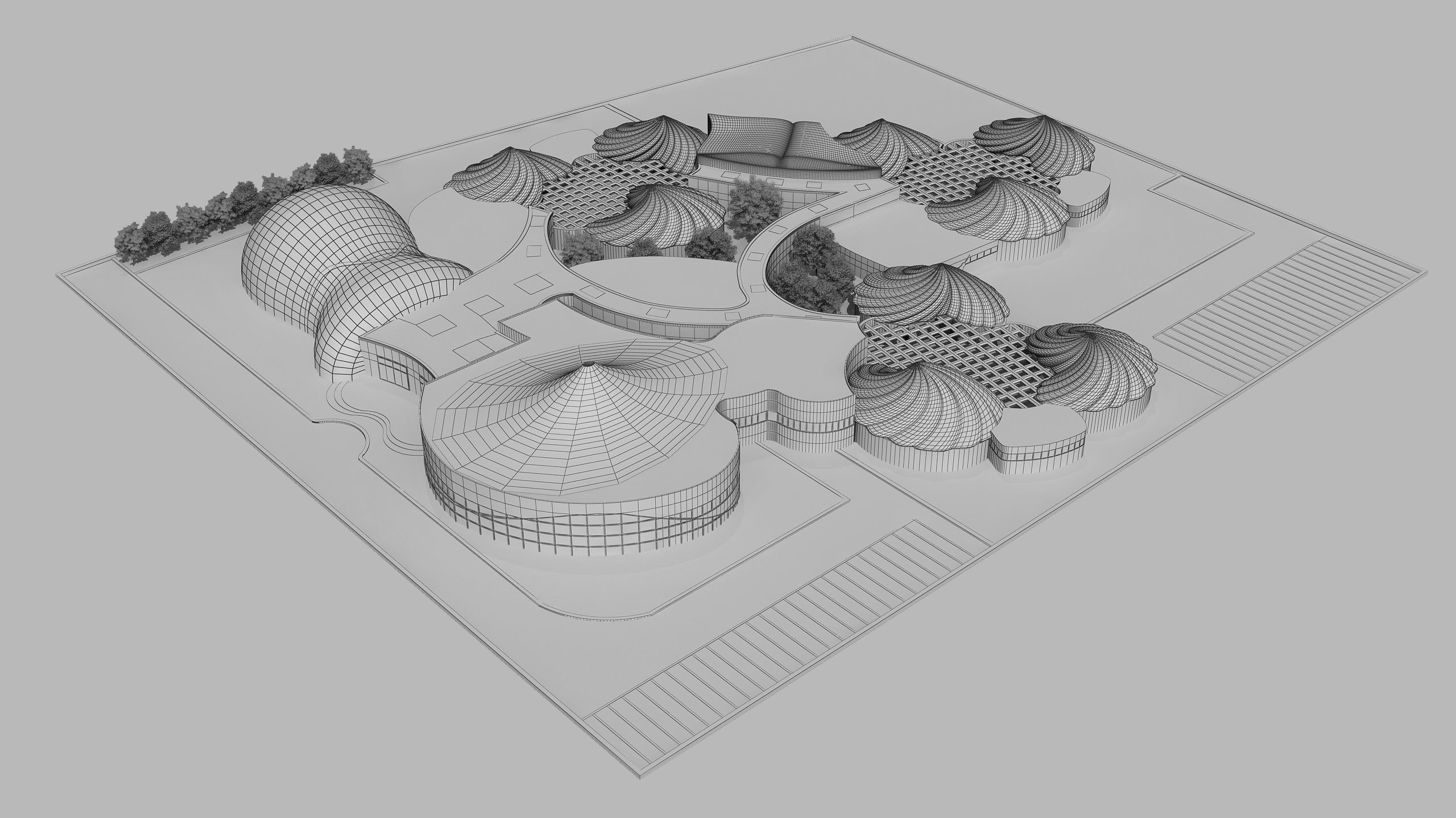 0075 - Nursery School - 2Ds Plans - 3Ds Files 3D model_13