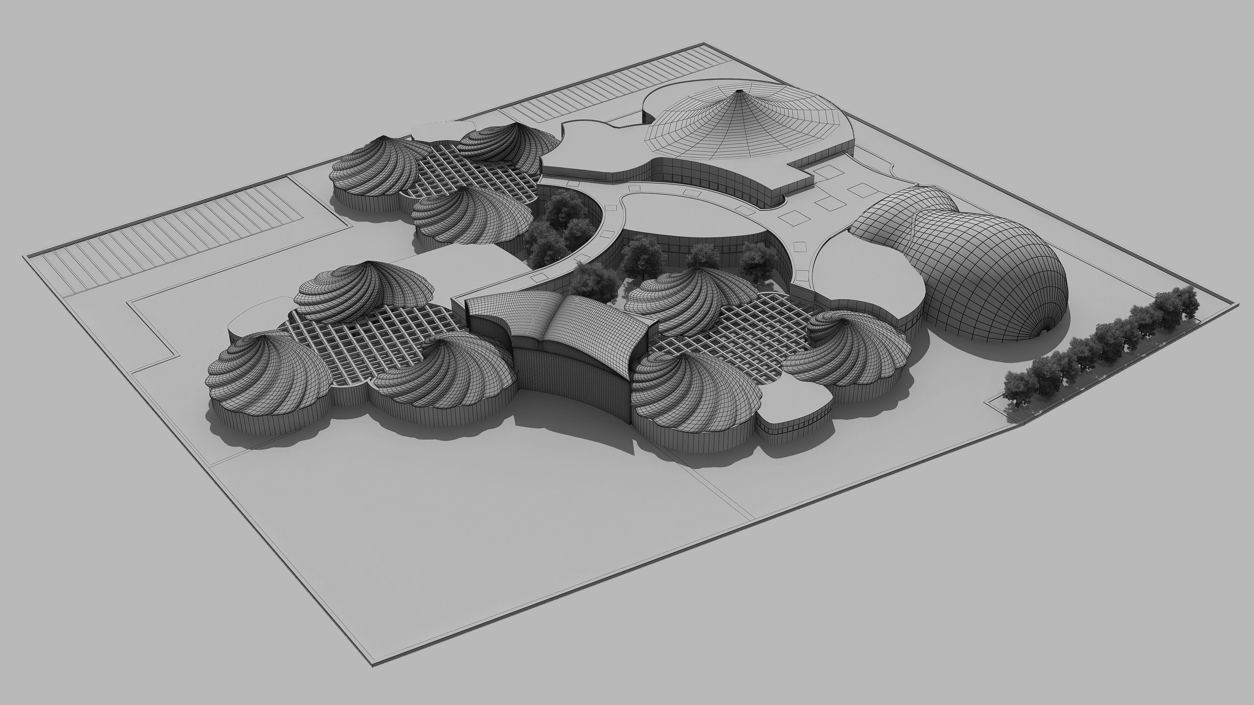 0075 - Nursery School - 2Ds Plans - 3Ds Files 3D model_11