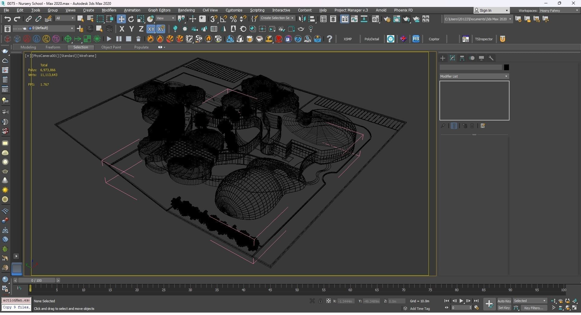 0075 - Nursery School - 2Ds Plans - 3Ds Files 3D model_23