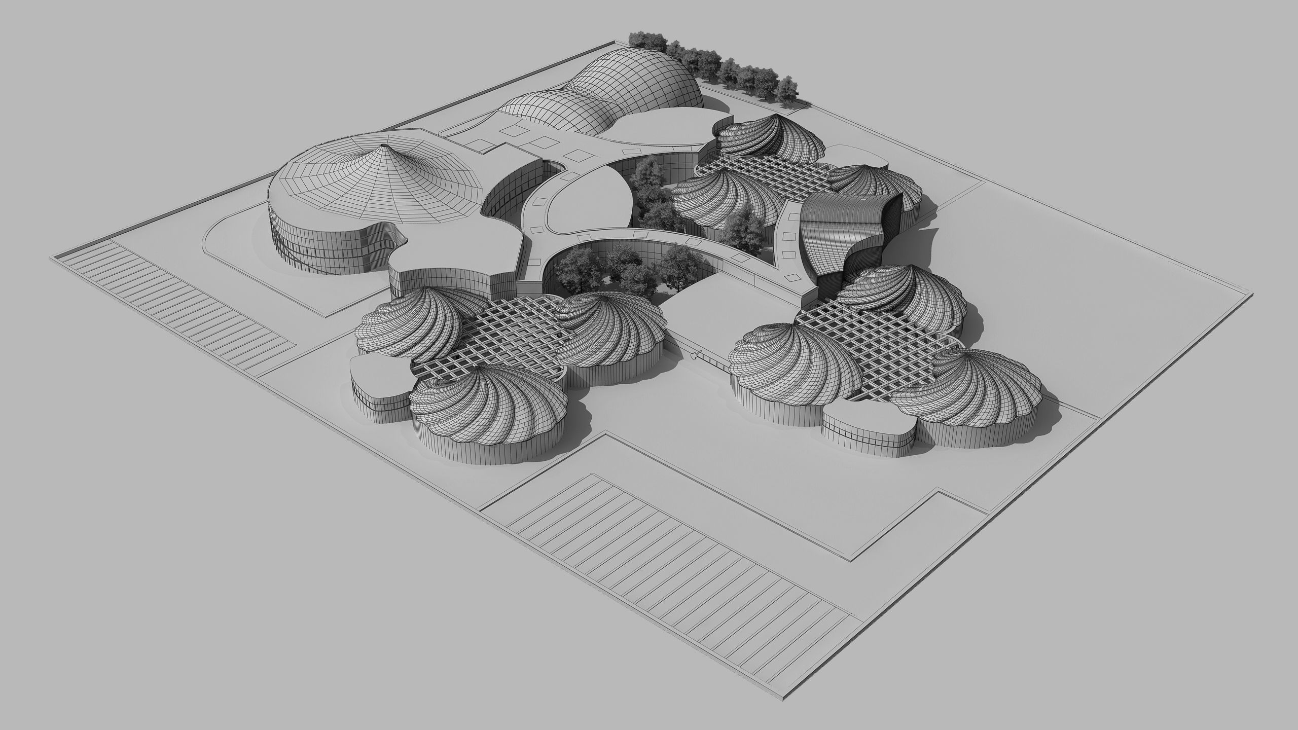 0075 - Nursery School - 2Ds Plans - 3Ds Files 3D model_12