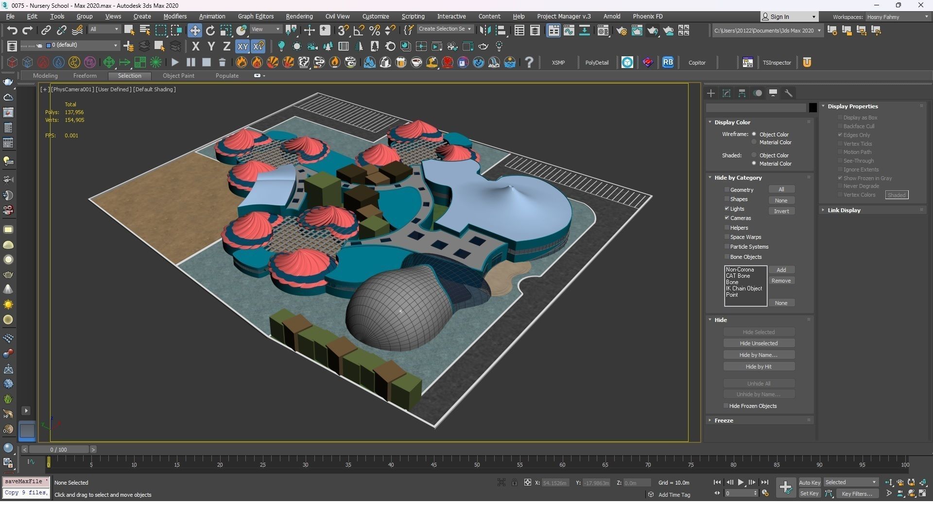 0075 - Nursery School - 2Ds Plans - 3Ds Files 3D model_22