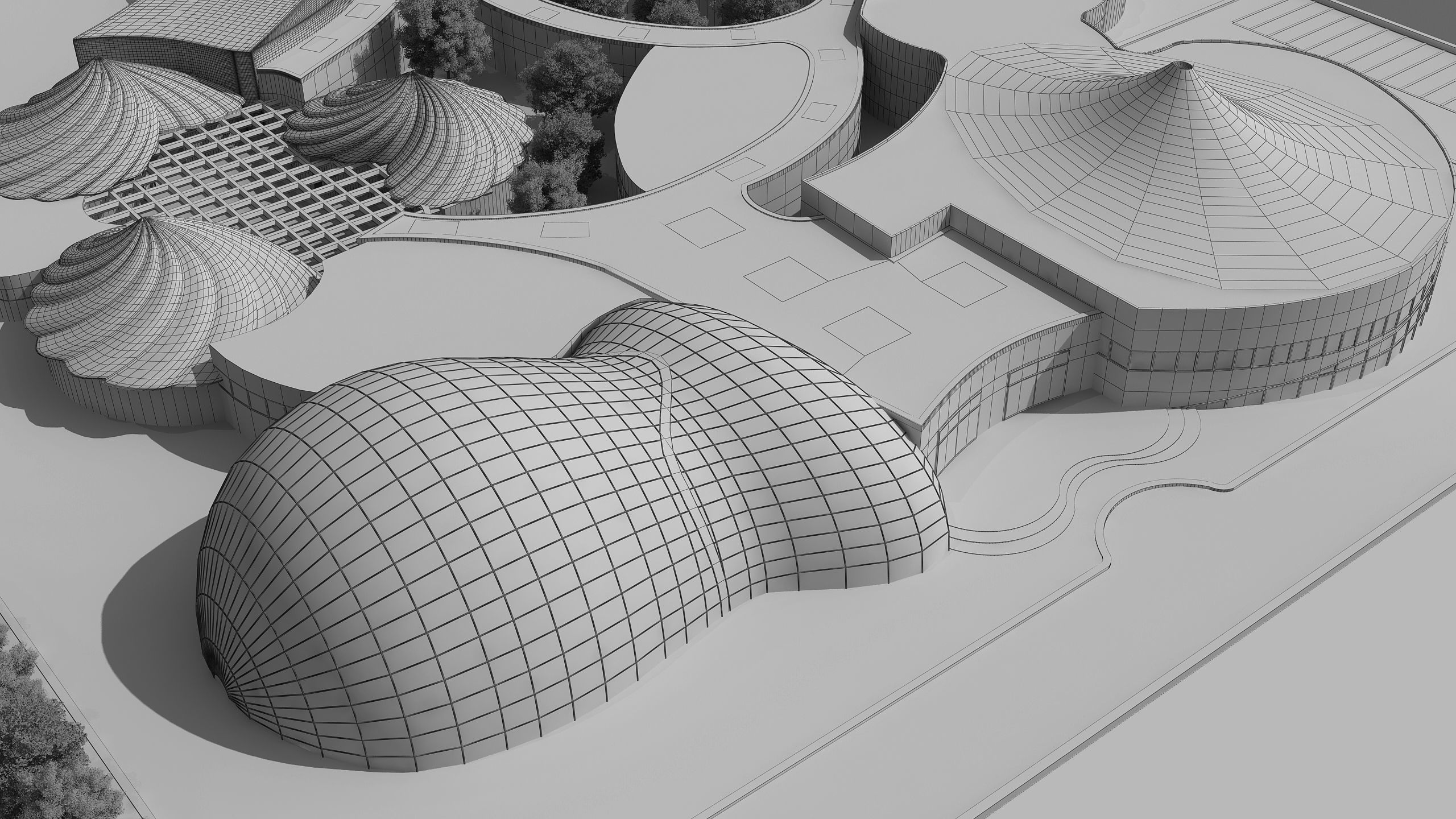 0075 - Nursery School - 2Ds Plans - 3Ds Files 3D model_16