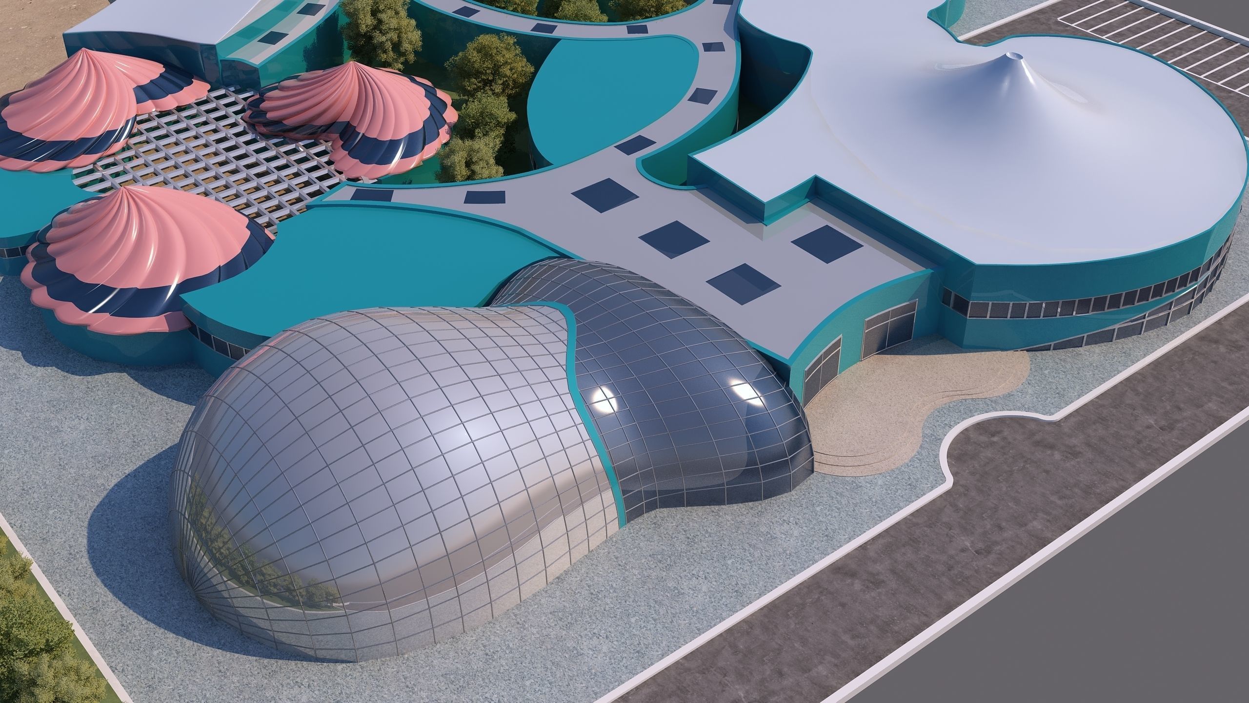 0075 - Nursery School - 2Ds Plans - 3Ds Files 3D model_7