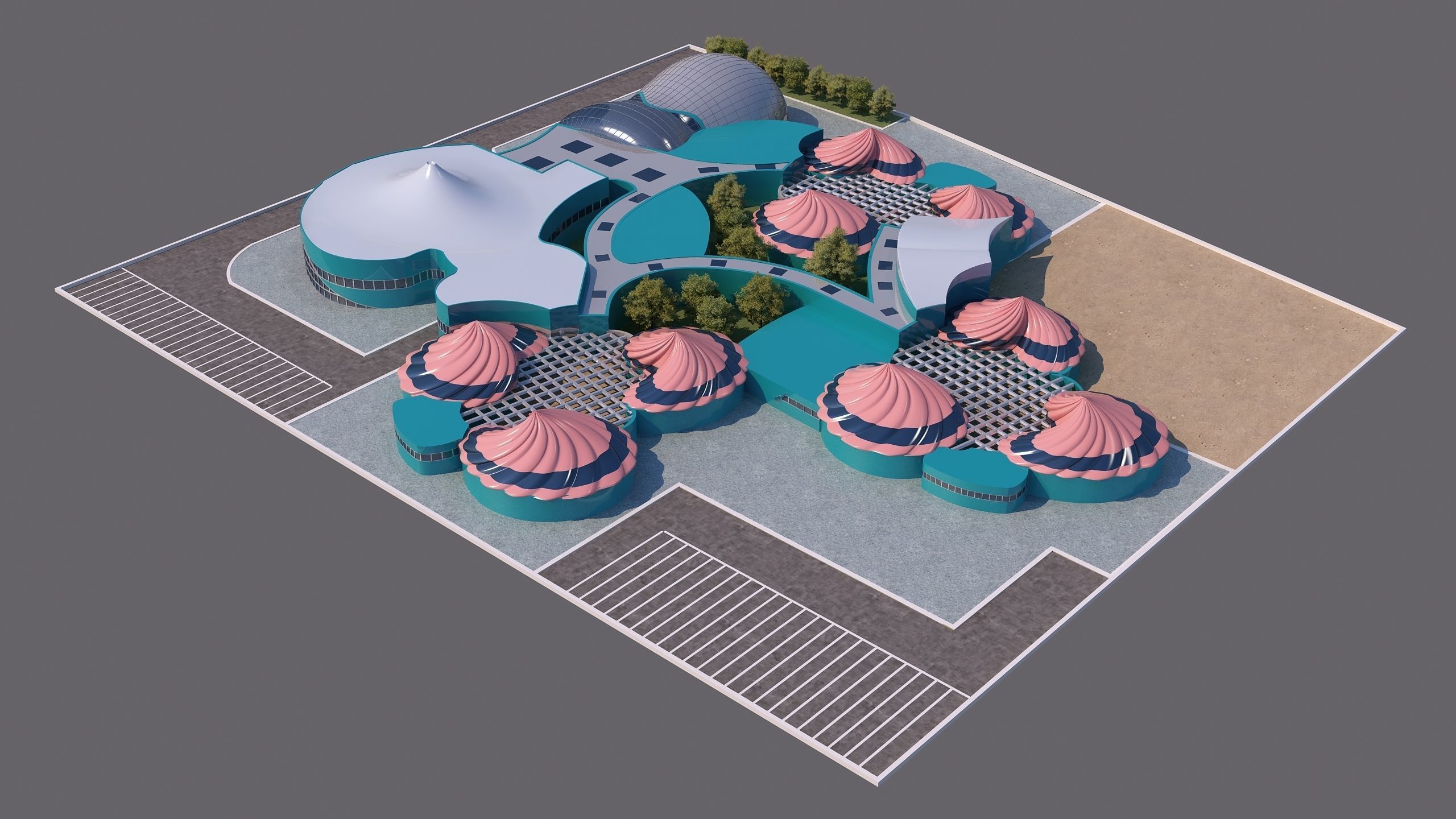 0075 - Nursery School - 2Ds Plans - 3Ds Files 3D model_3