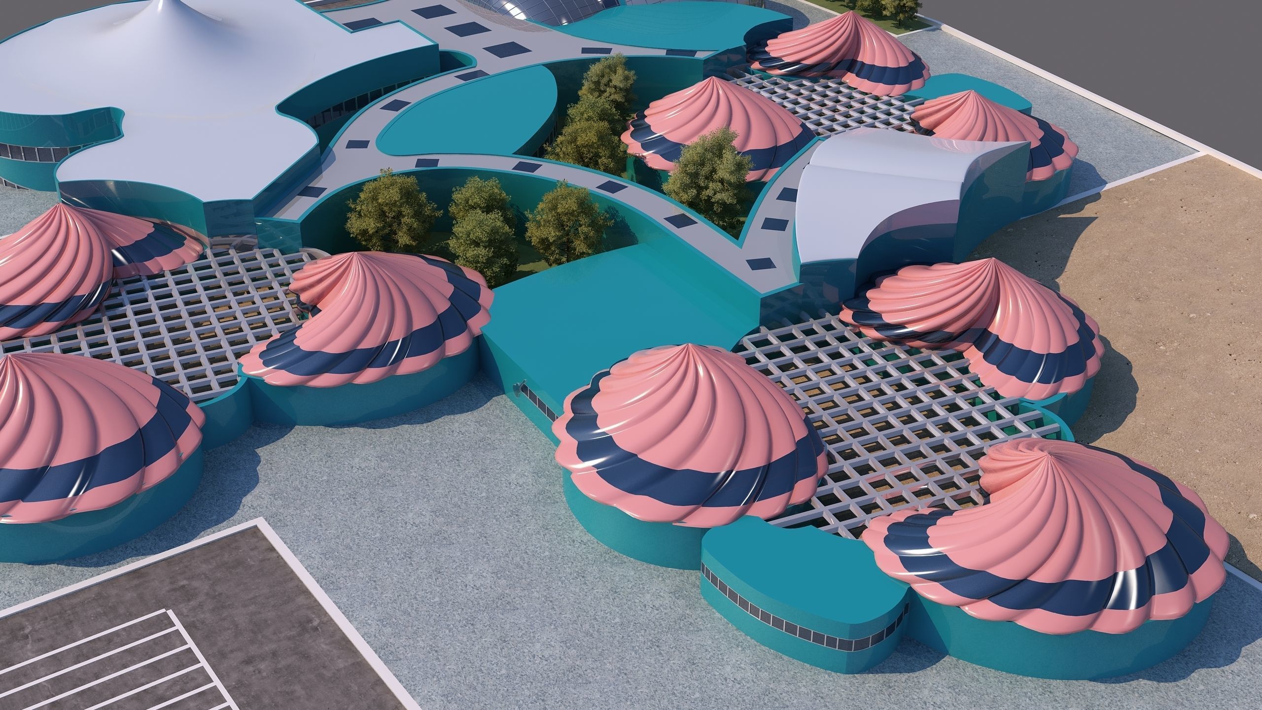 0075 - Nursery School - 2Ds Plans - 3Ds Files 3D model_5