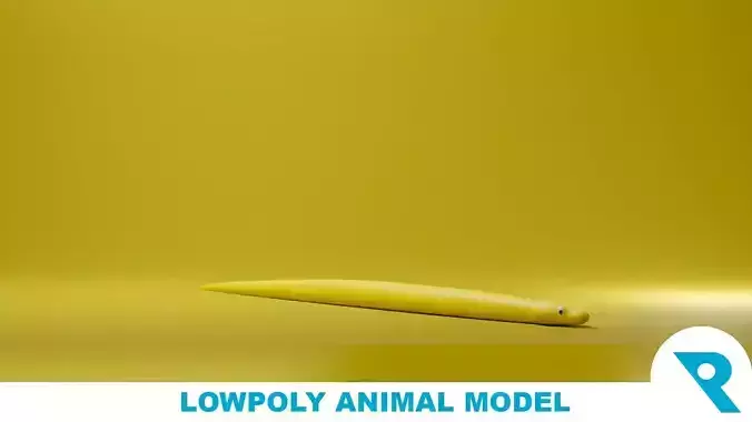 Python Base Mesh Low-poly 3D model