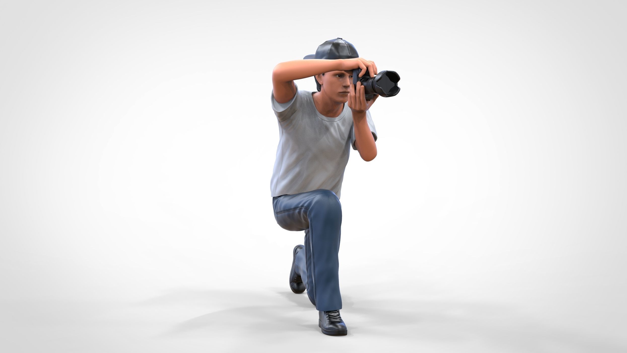 N3 Photographer in the studio 3D print model_34