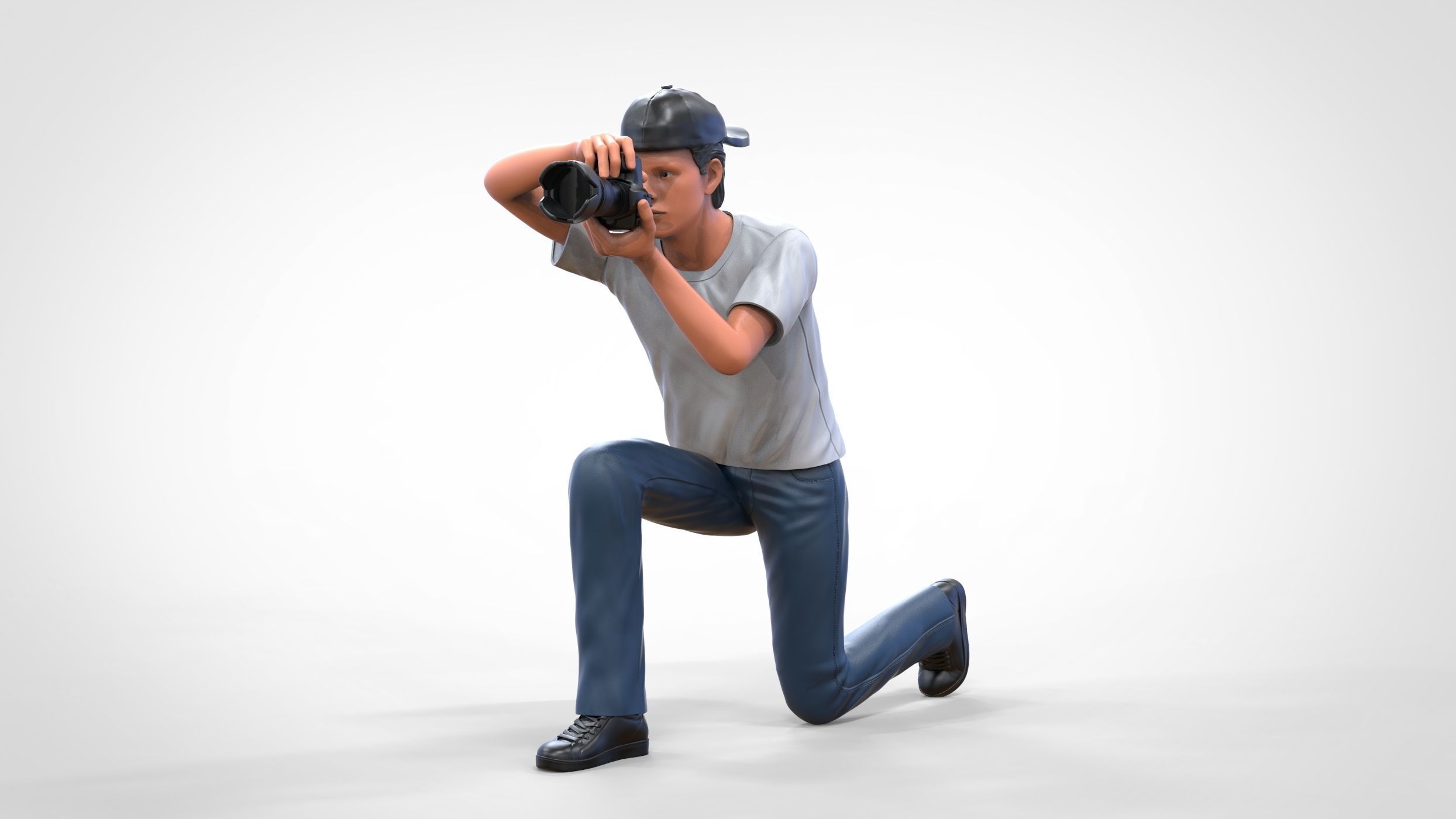 N3 Photographer in the studio 3D print model_12