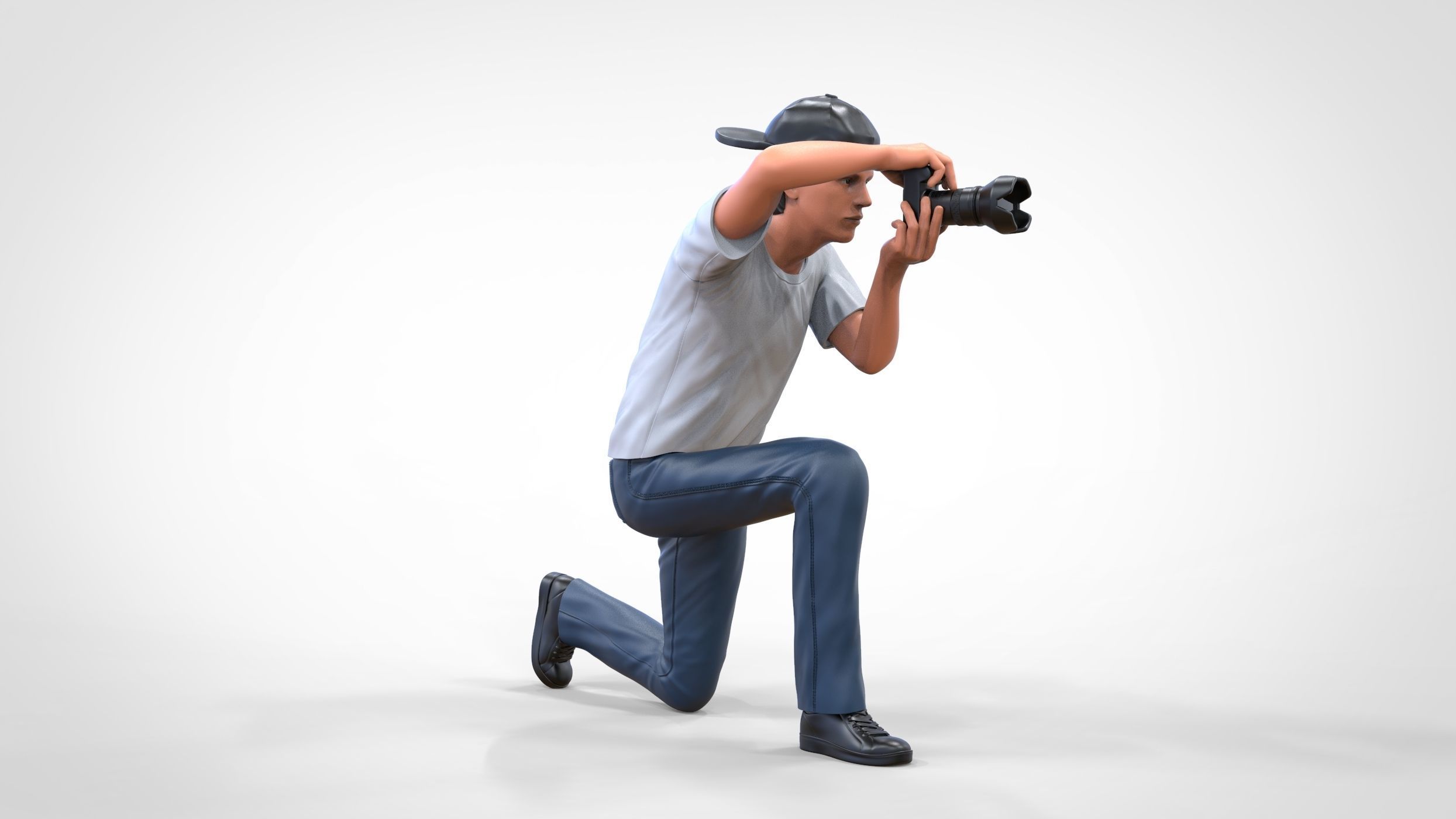 N3 Photographer in the studio 3D print model_24