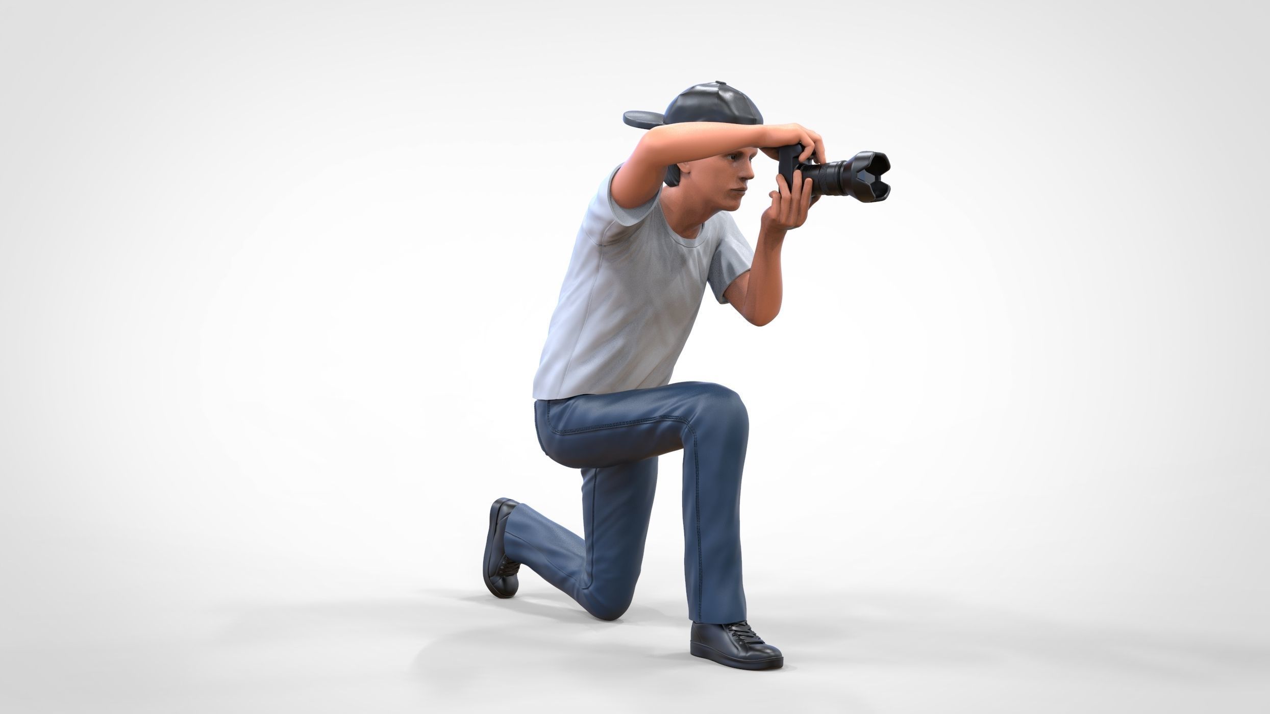 N3 Photographer in the studio 3D print model_8