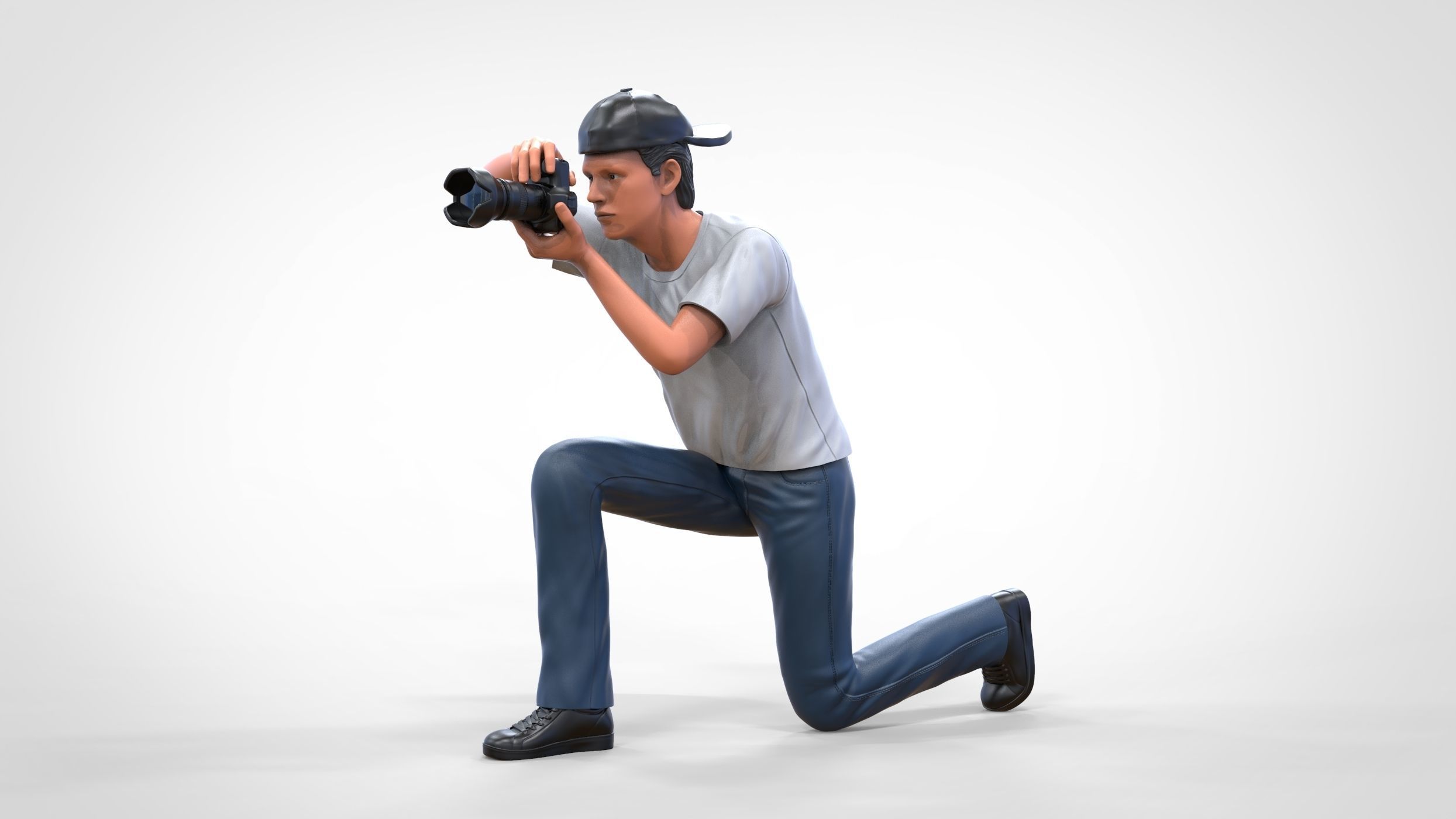 N3 Photographer in the studio 3D print model_13