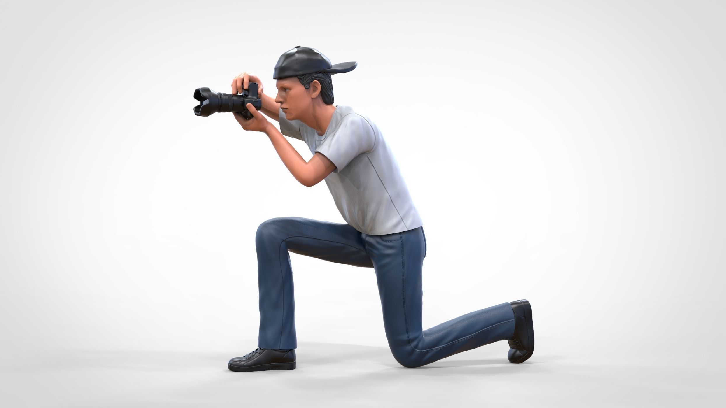 N3 Photographer in the studio 3D print model_14