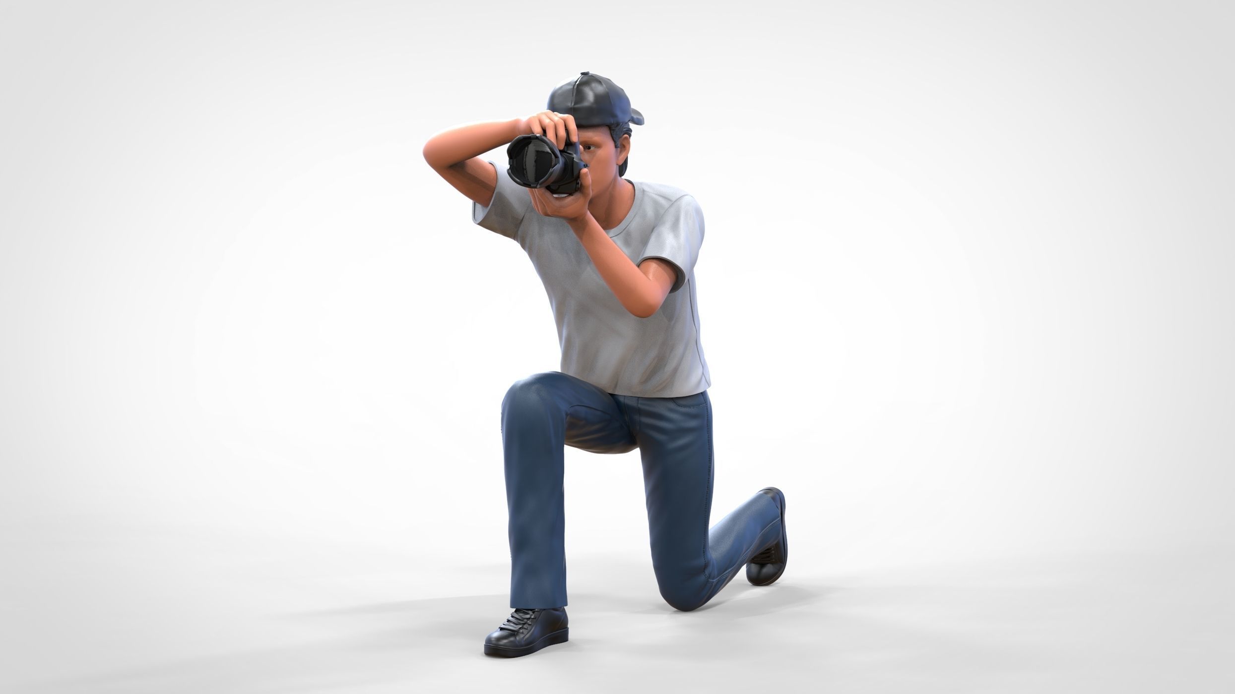 N3 Photographer in the studio 3D print model_20
