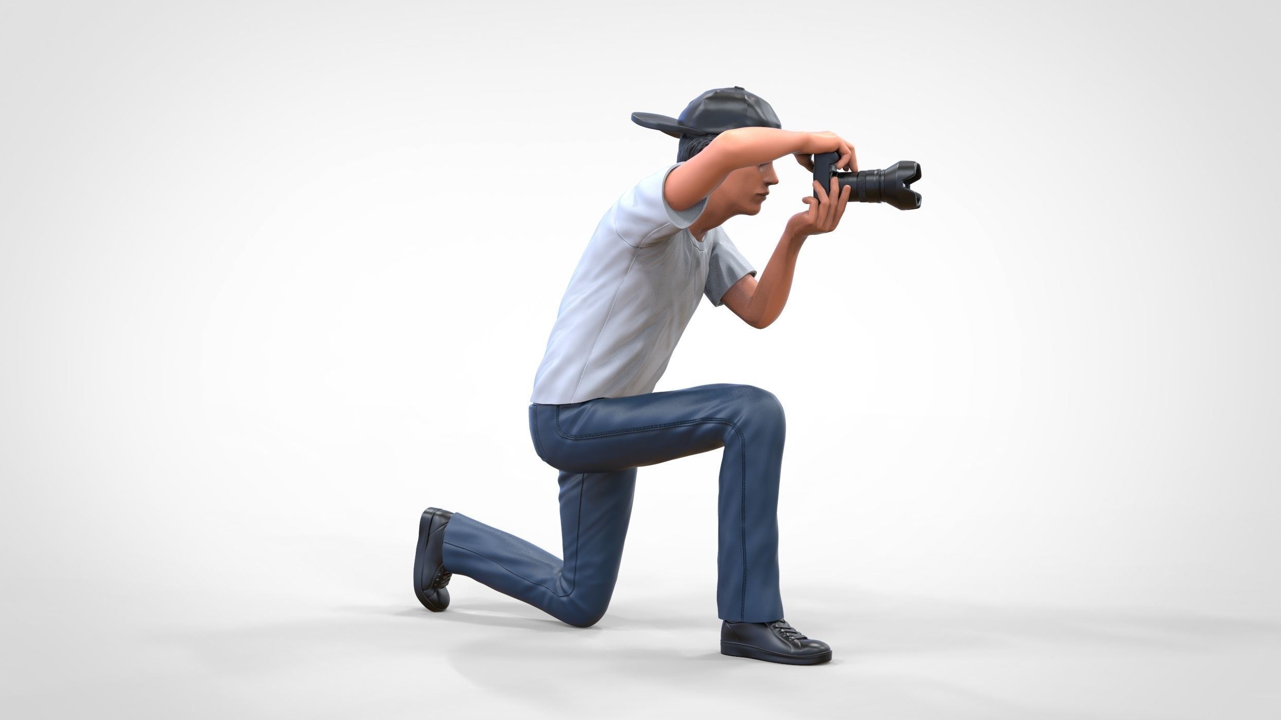 N3 Photographer in the studio 3D print model_3