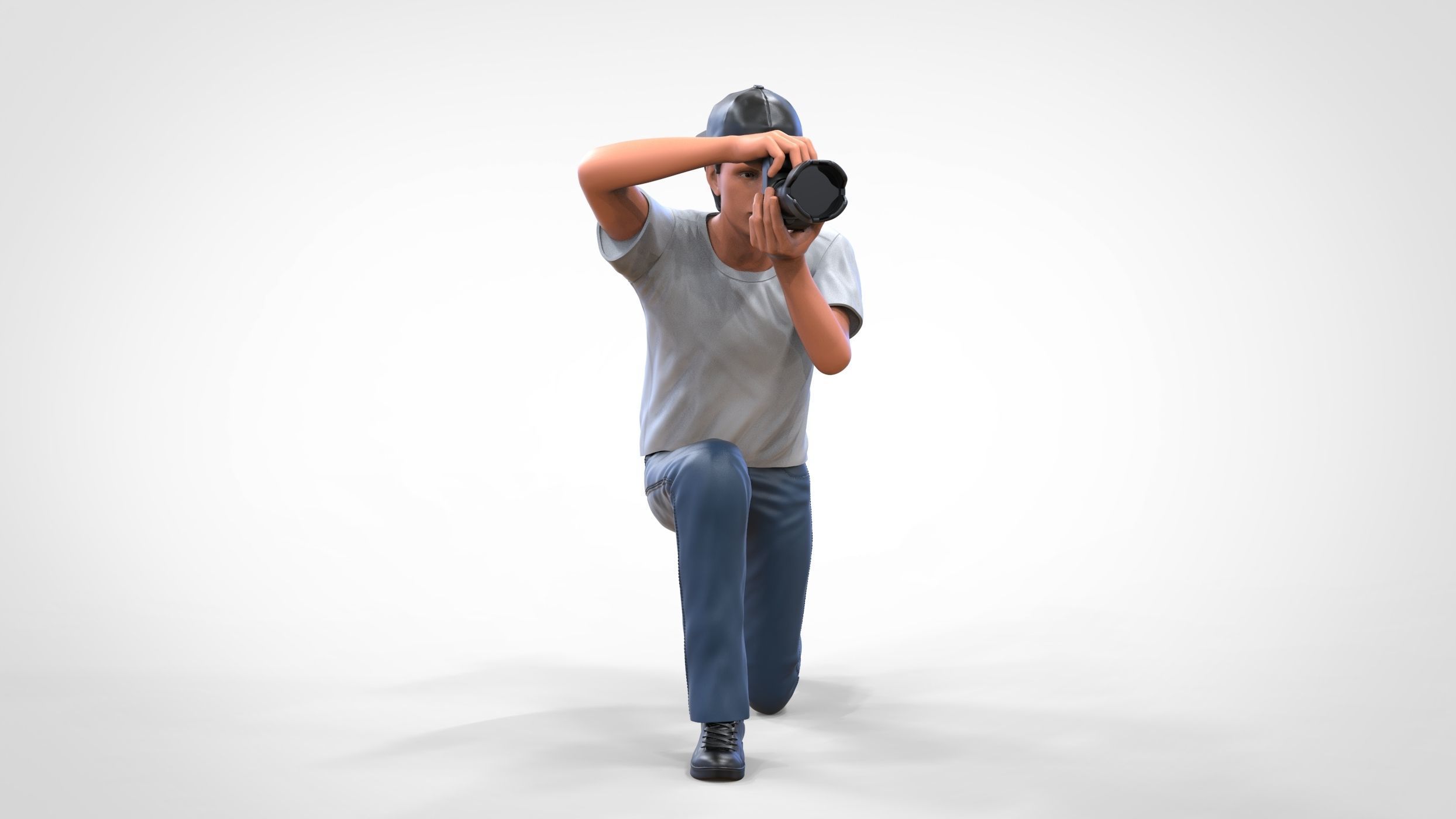 N3 Photographer in the studio 3D print model_18