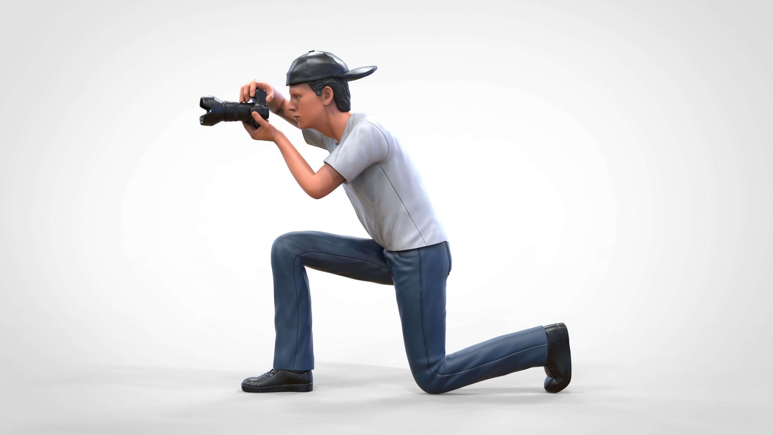 N3 Photographer in the studio 3D print model_25