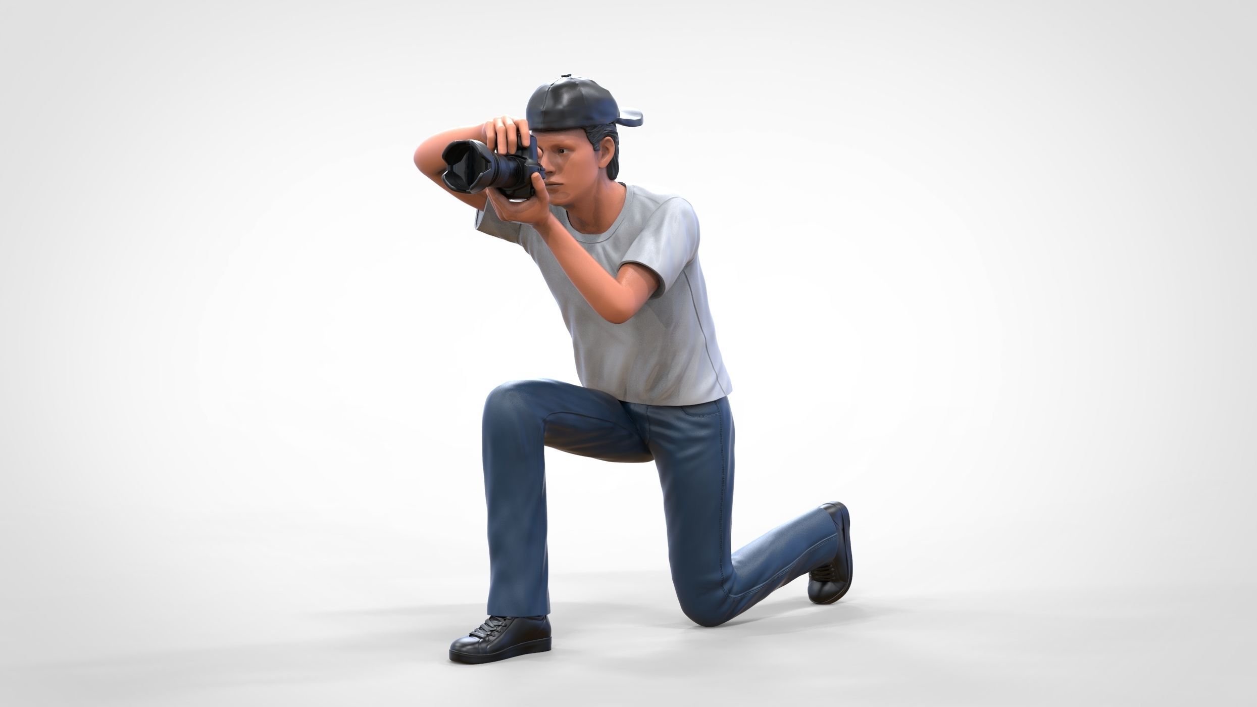 N3 Photographer in the studio 3D print model_19