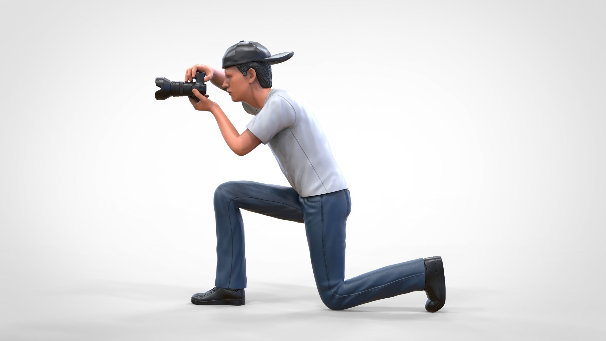 N3 Photographer in the studio 3D print model_15