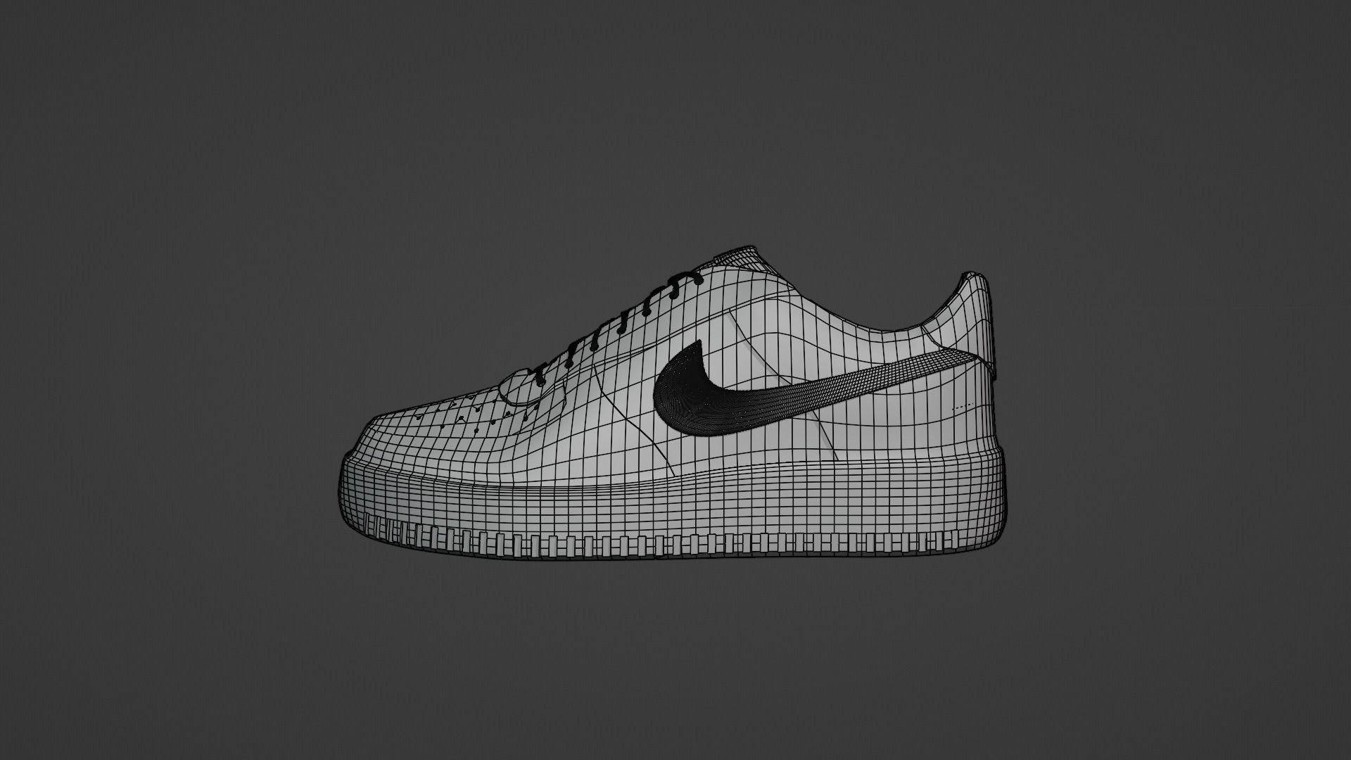 Nike Air Force 1 Shoes Free 3D model_5