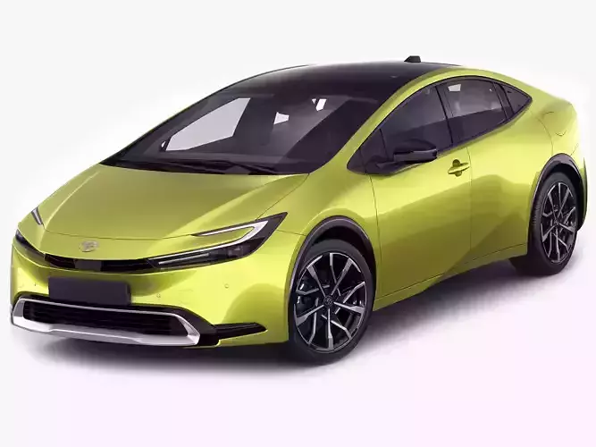 Toyota Prius 2024 3D model