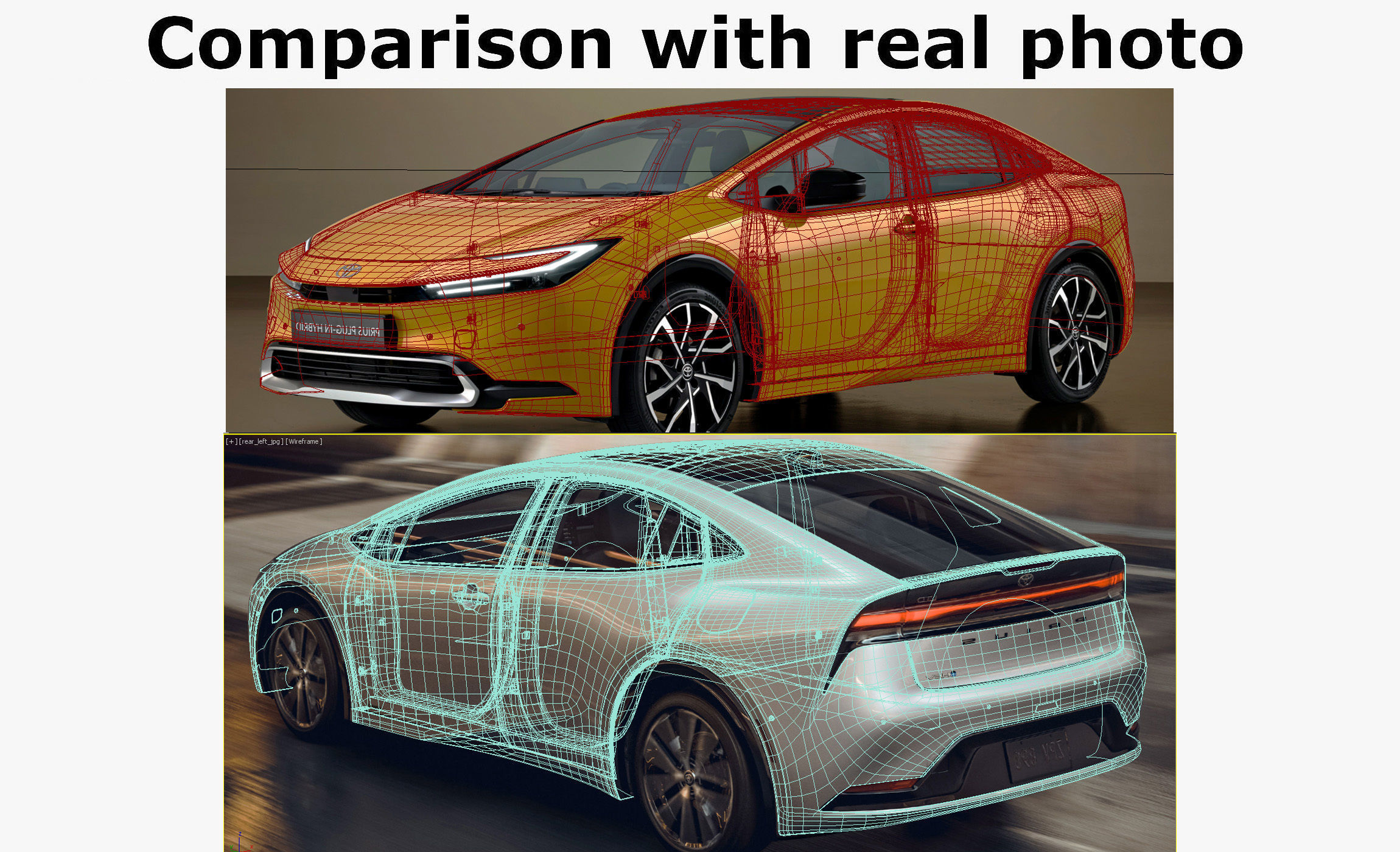 Toyota Prius 2024 3D model_36