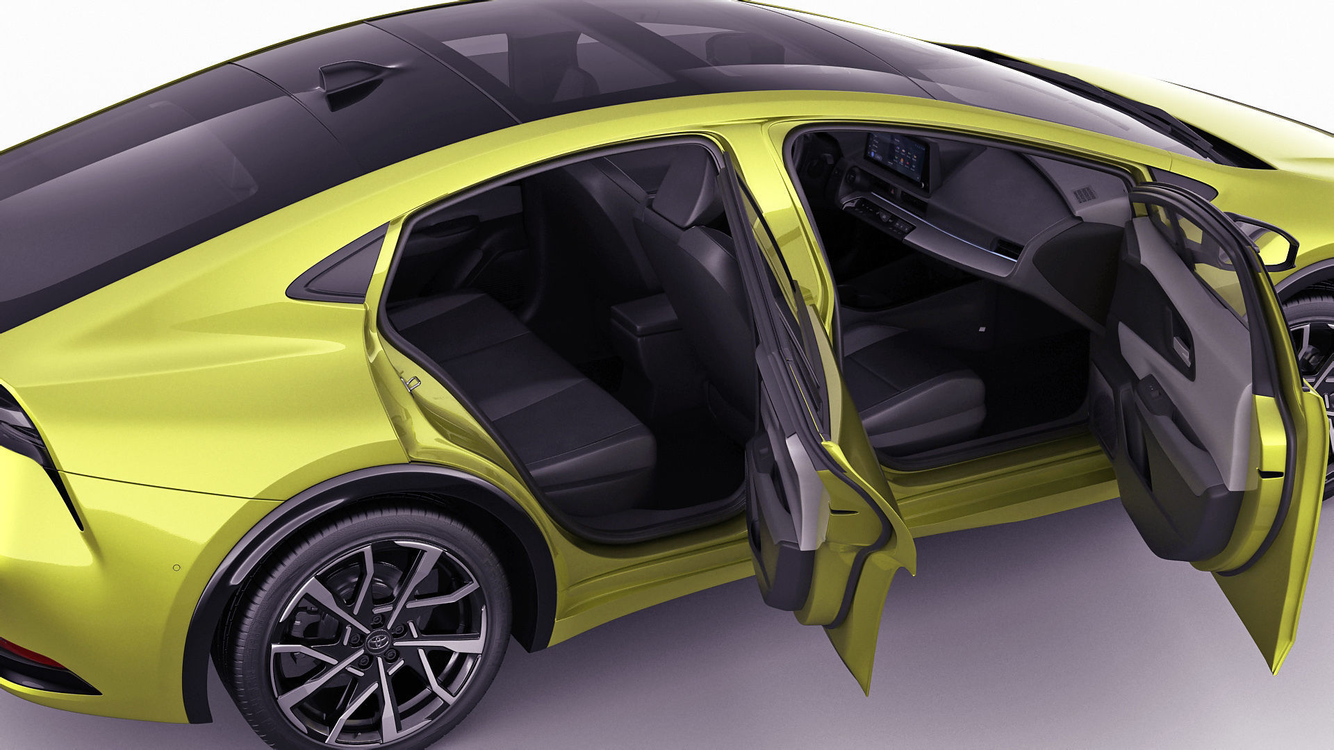 Toyota Prius 2024 3D model_19