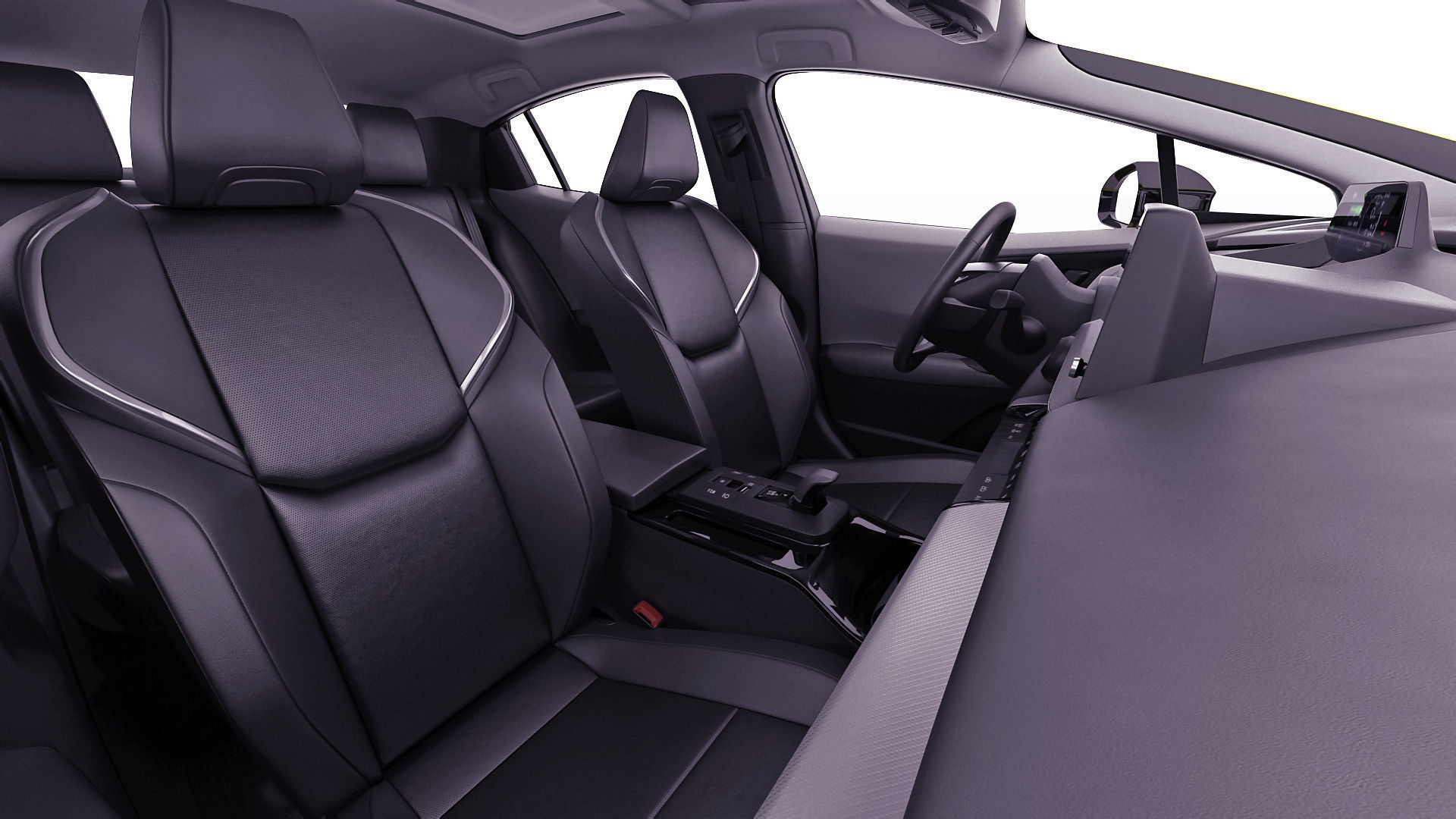 Toyota Prius 2024 3D model_21