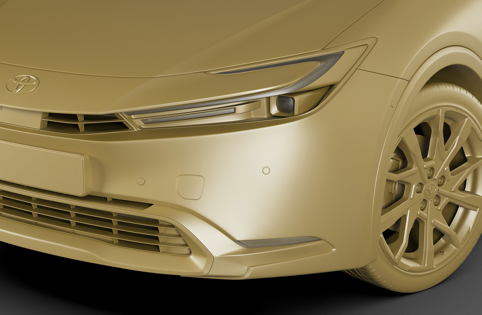 Toyota Prius 2024 3D model_29