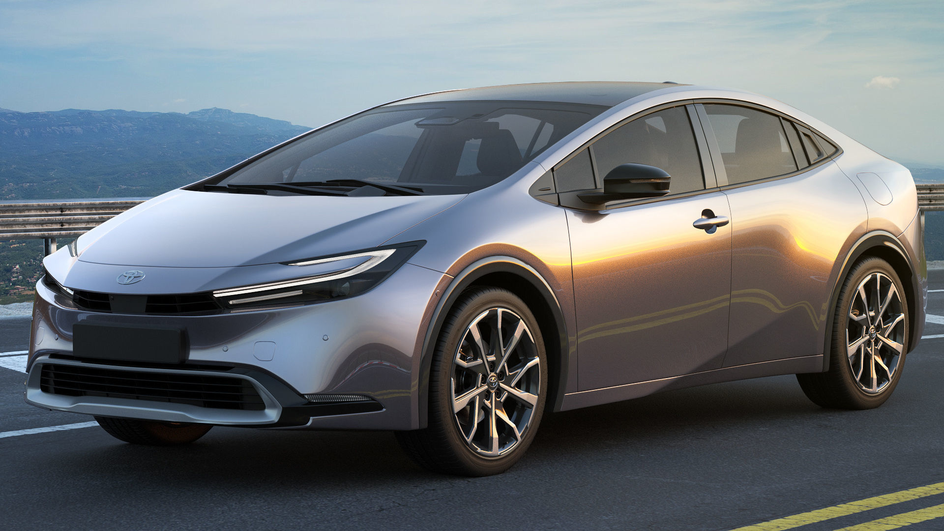 Toyota Prius 2024 3D model_4