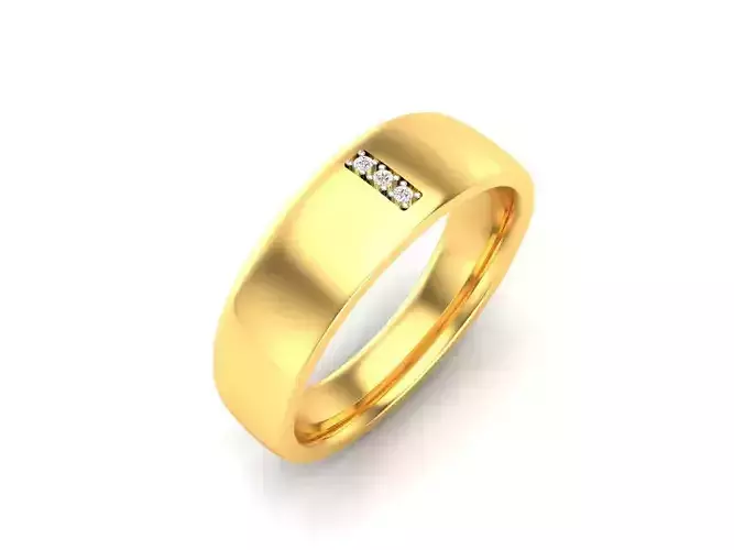 Men ring 3dm Render details
